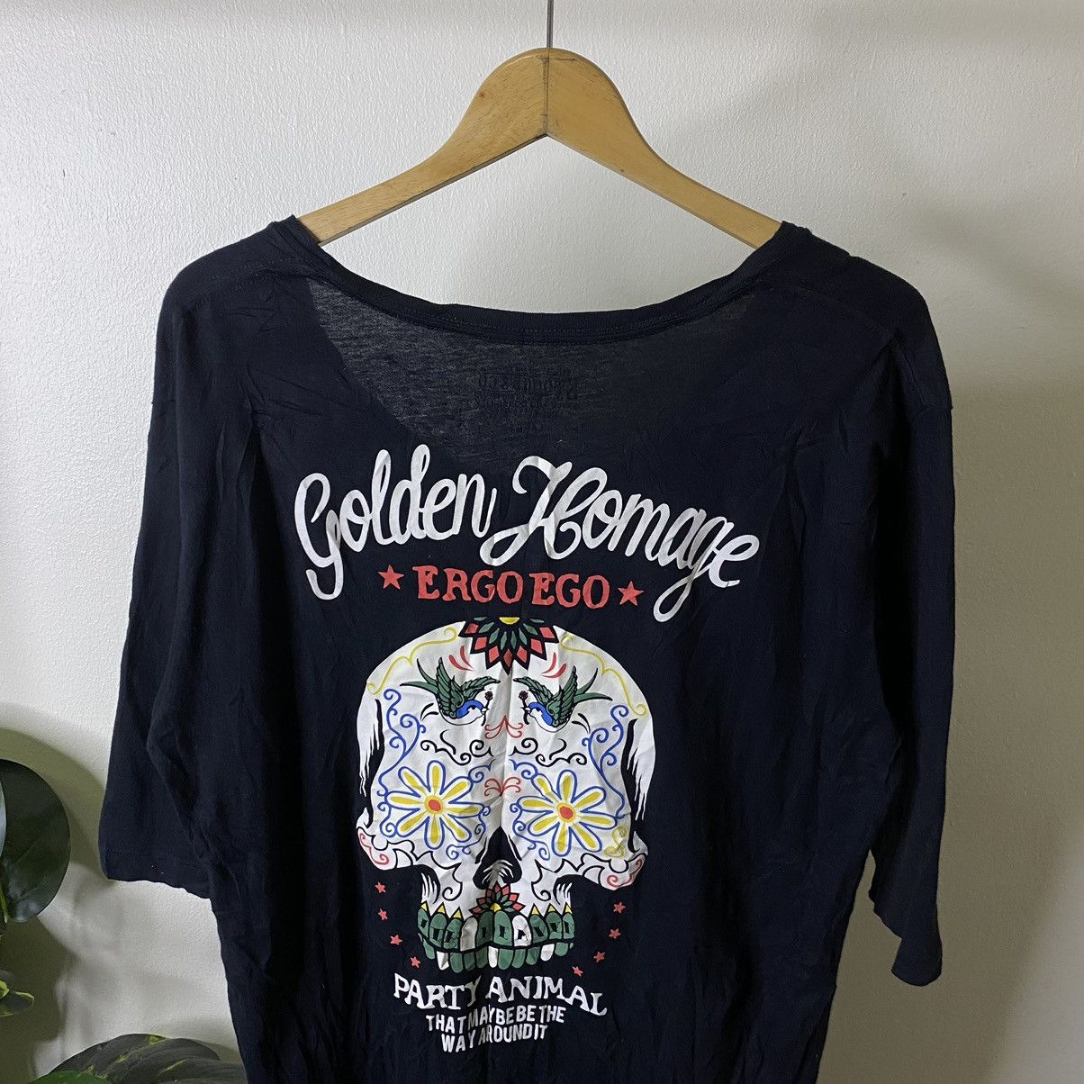 If Six Was Nine Stooge & Co Skulls Ifsixwasnine Cyber Gothic Punk Tee Size US L / EU 52-54 / 3 - 2 Thumbnail