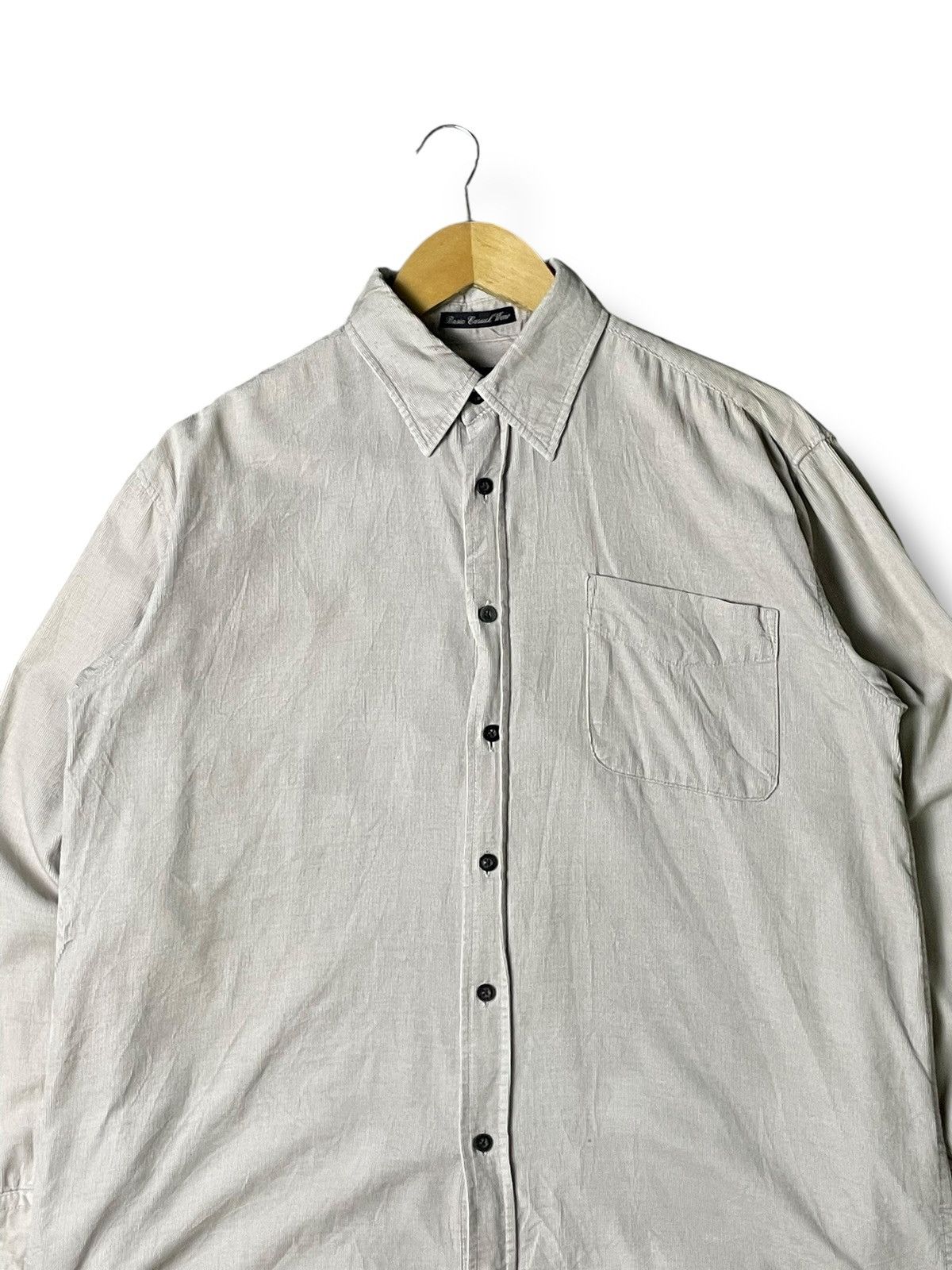 Japanese Brand Woodland Vintage Textured Button Up Shirts (54) Size US S / EU 44-46 / 1 - 5 Thumbnail