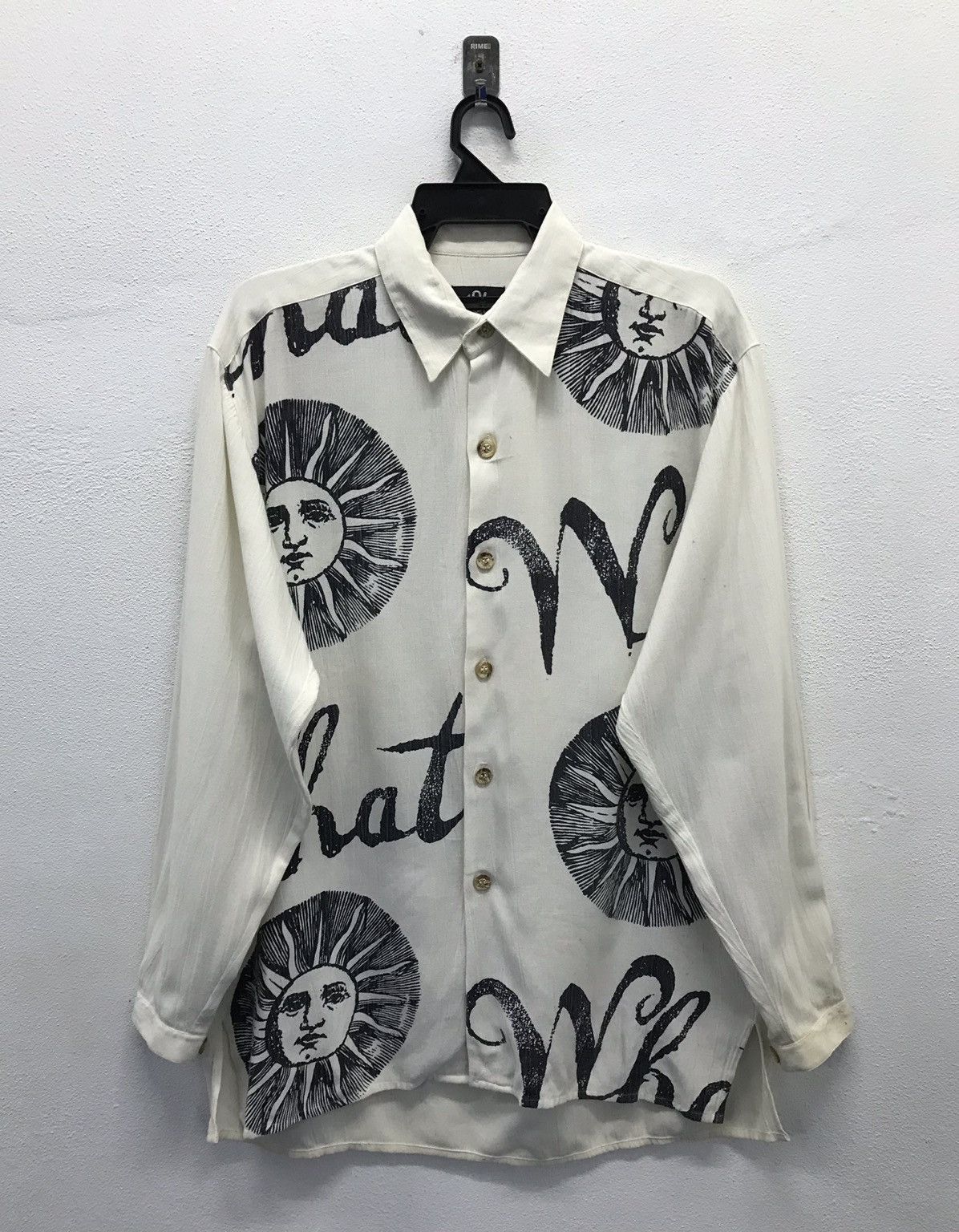 Vintage Vintage Husky Club Long Sleeve Shirt Button Up Size US L / EU 52-54 / 3 - 1 Thumbnail