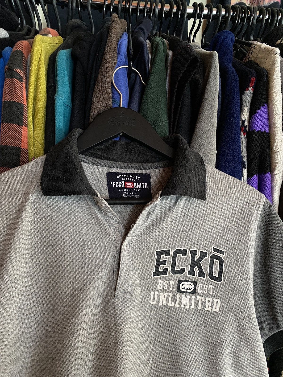Ecko Unltd. VINTAGE ECKO UNLTD NEW YORK POLO SHIRT Y2k Size US S / EU 44-46 / 1 - 2 Thumbnail