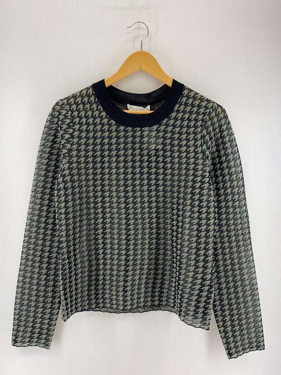 JW Anderson Sheer Houndstooth Knit Sweater Size M / US 6-8 / IT 42-44 - 1 Thumbnail
