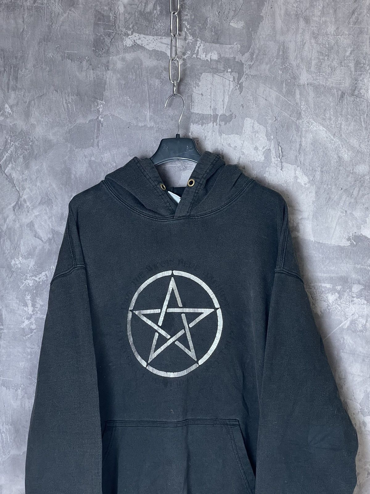 Band Tees Vintage Rock Band Satan Grunge Y2K Hoodie Size US XL / EU 56 / 4 - 2 Thumbnail