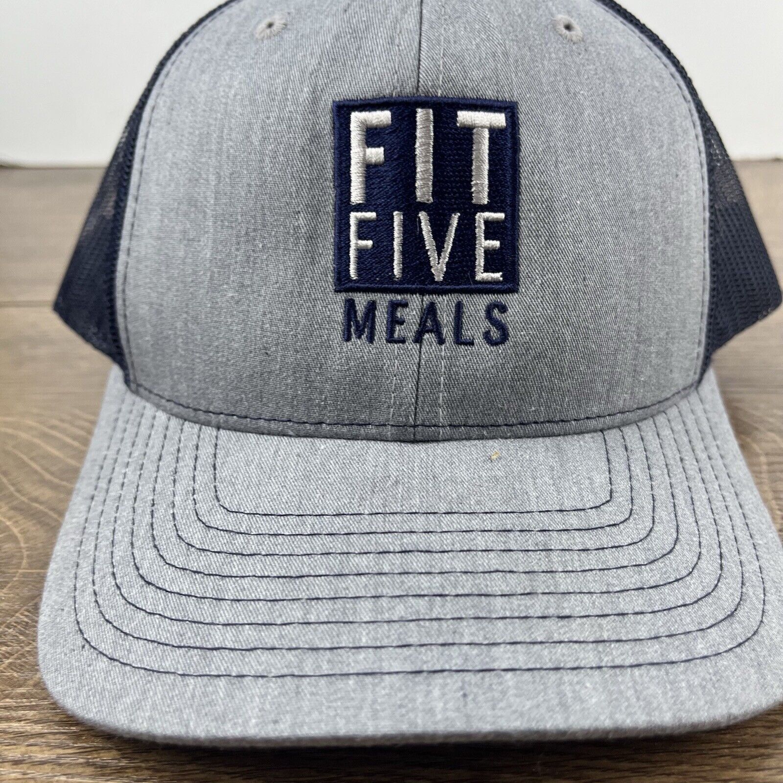 Other Fit Five Meals Hat Gray Cap Adjustable Hat Gray Adult Fit Ha Size ONE SIZE - 6 Thumbnail