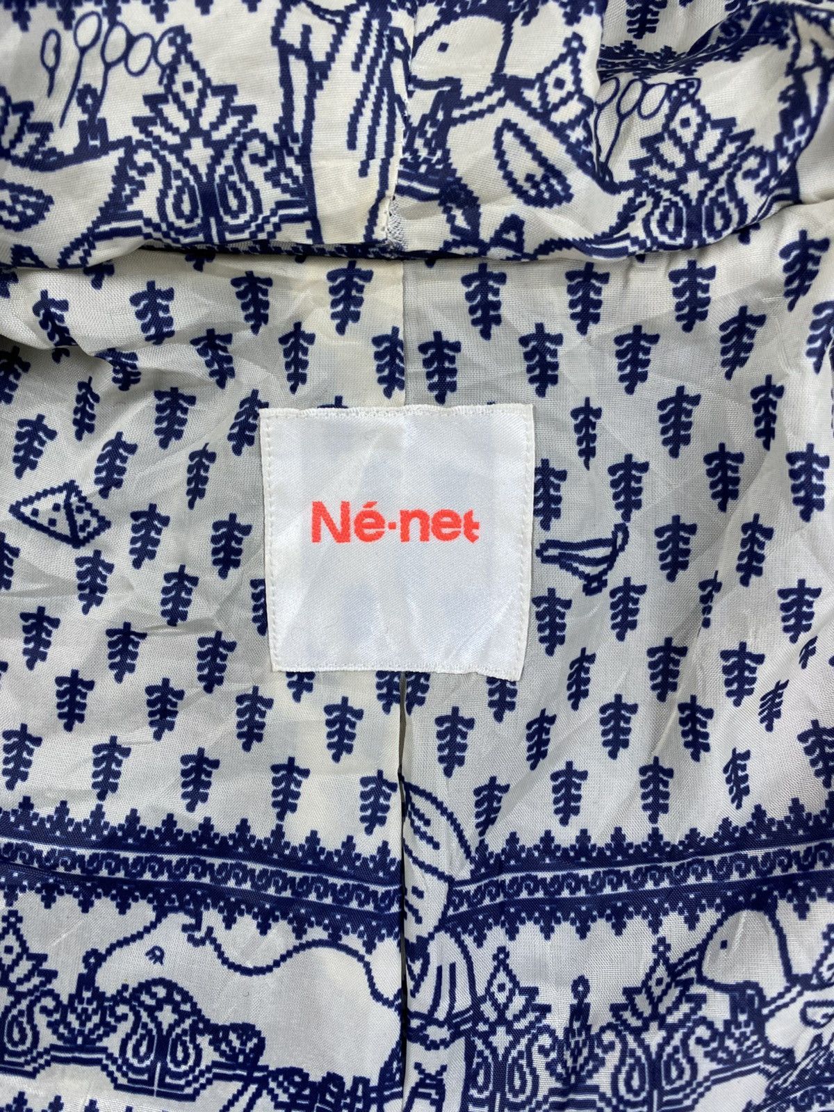Ne-Net Vintage Issey Miyake Ne-Net Checked Batwing Duffle Jacket Size US M / EU 48-50 / 2 - 7 Thumbnail