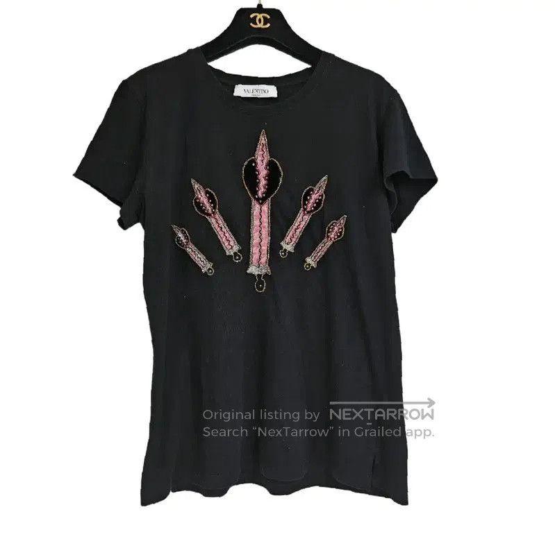 Valentino Valentino Summer Multi-Color Printed Cotton Tee . Size M / US 6-8 / IT 42-44 - 1 Thumbnail