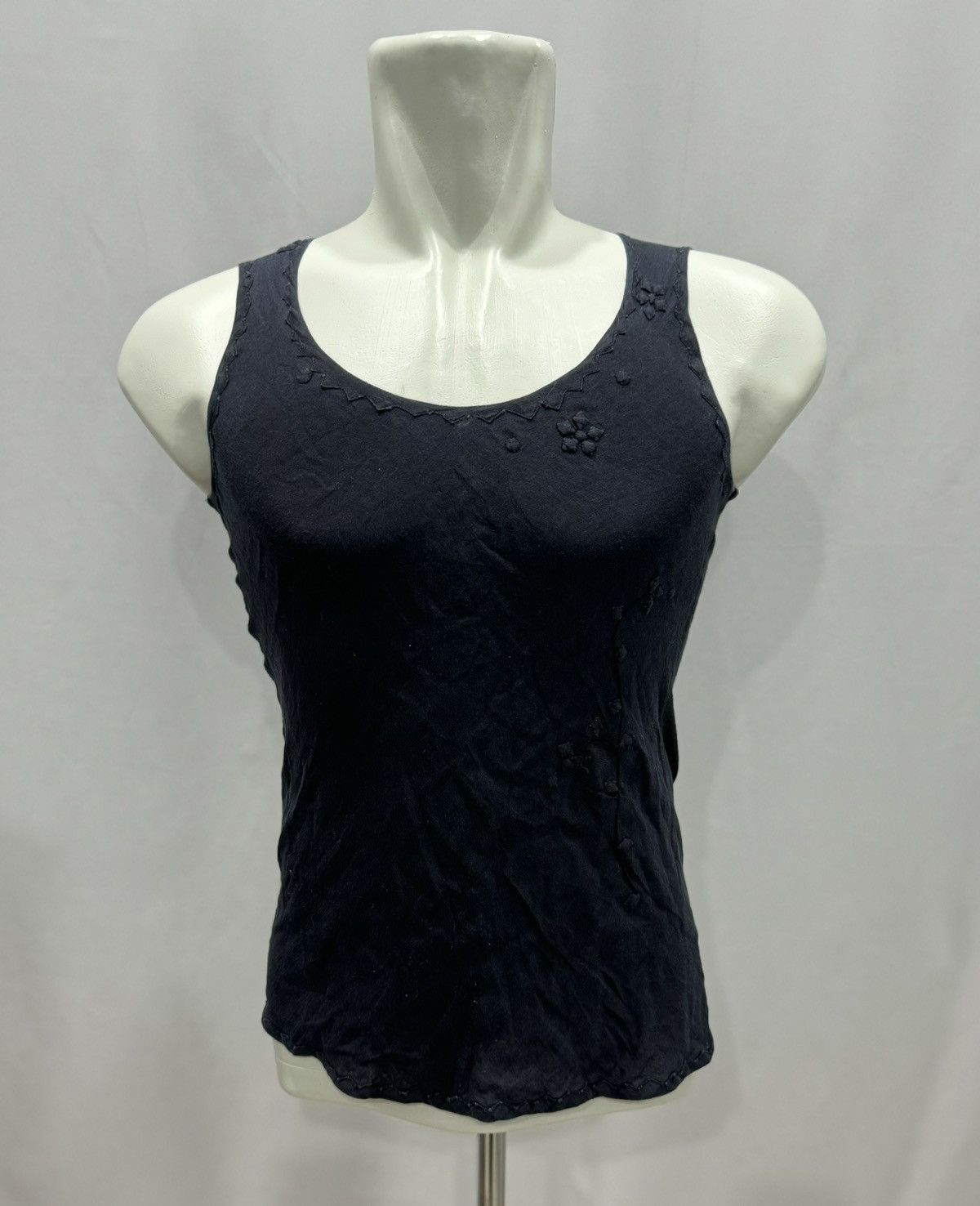 Issey Miyake × Tsumori Chisato × Vintage TSUMORI CHISATO BY ISSEY MIYAKE Women Tank Top Cotton Size XS / US 0-2 / IT 36-38 - 1 Thumbnail
