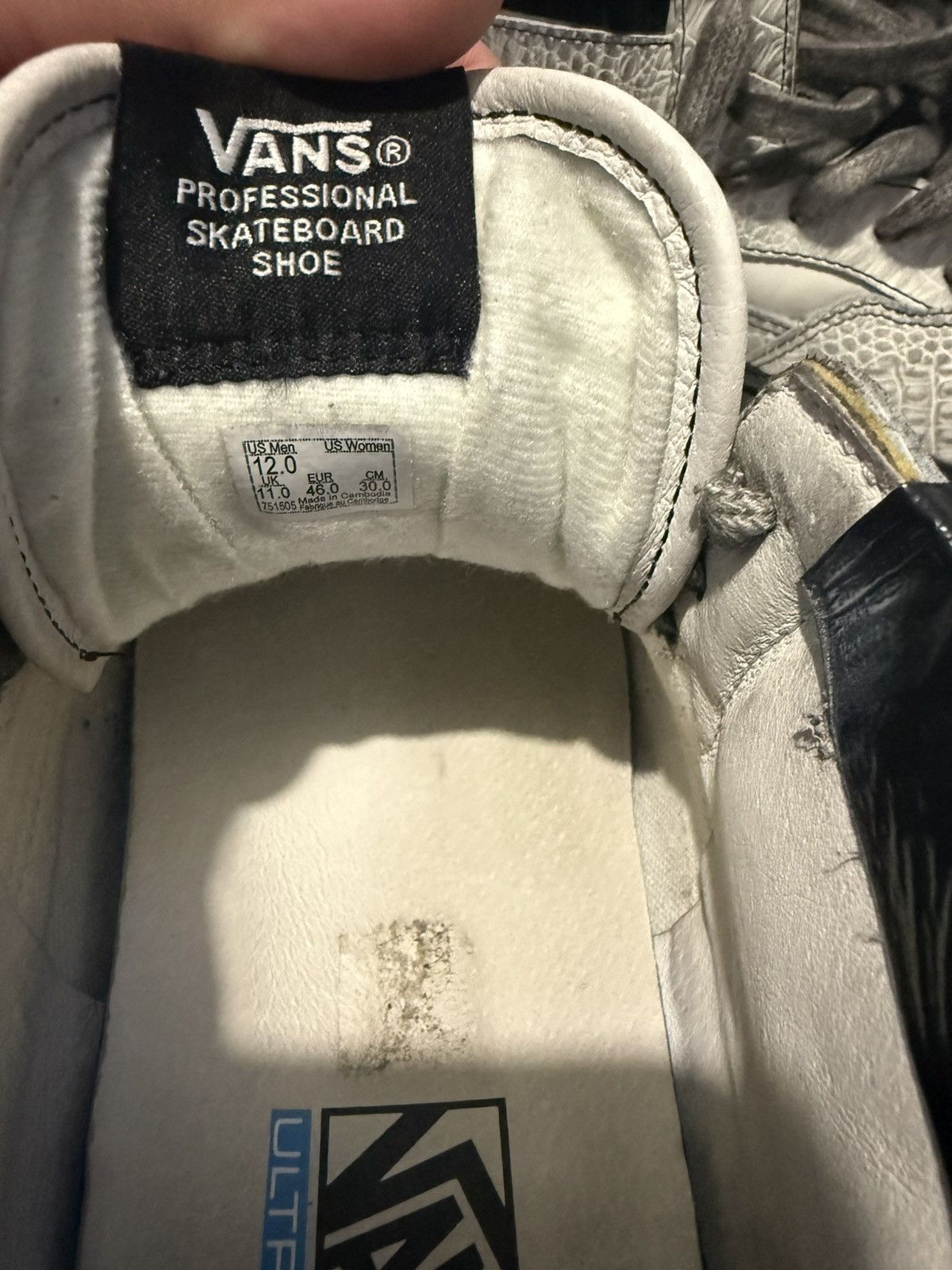 Vans Vans Half Cab EF LX 'Lux Duct Marshmallow Size US 12 / EU 45 - 7 Thumbnail