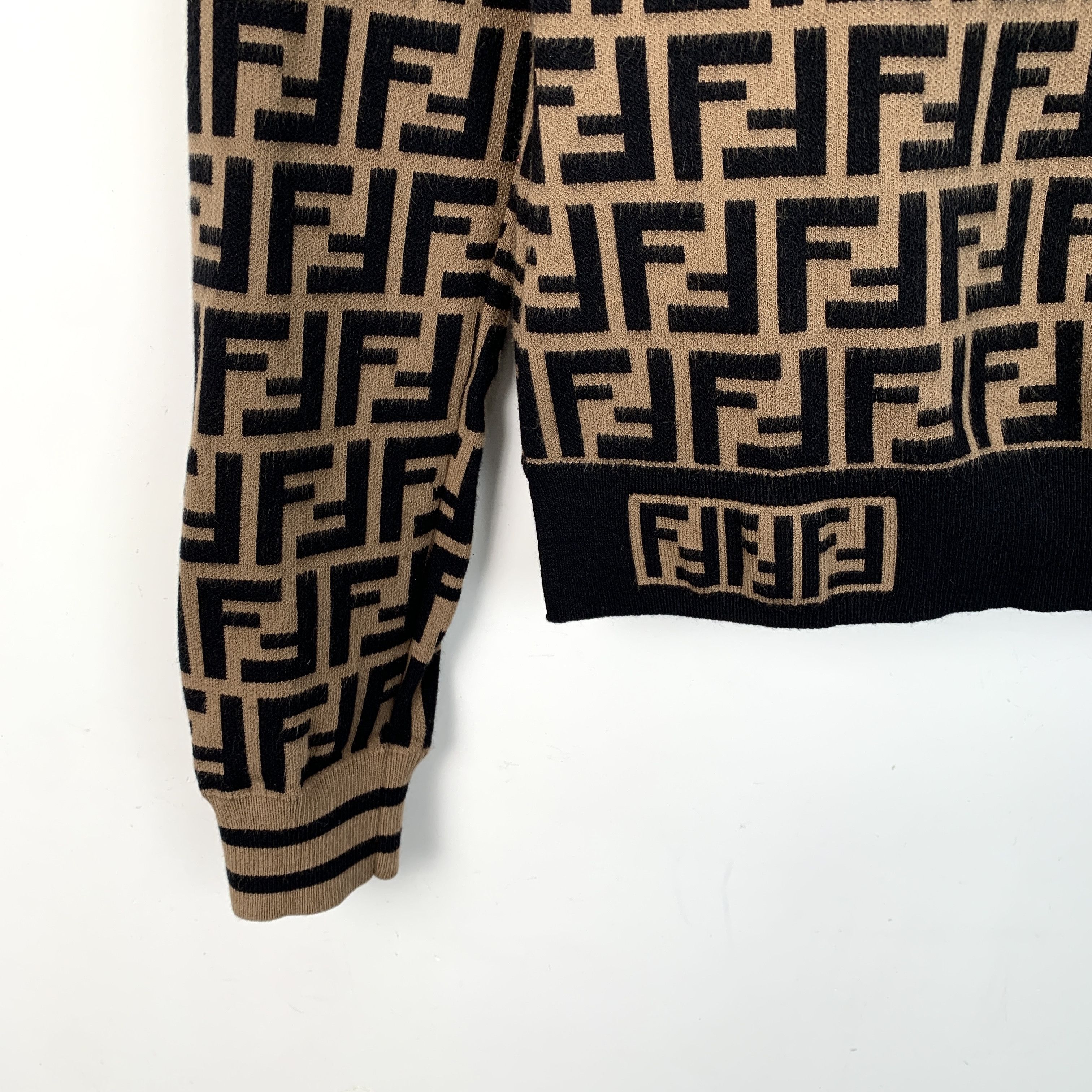 Fendi Fendi Knit Sweater Brown Size XS / US 0-2 / IT 36-38 - 4 Thumbnail
