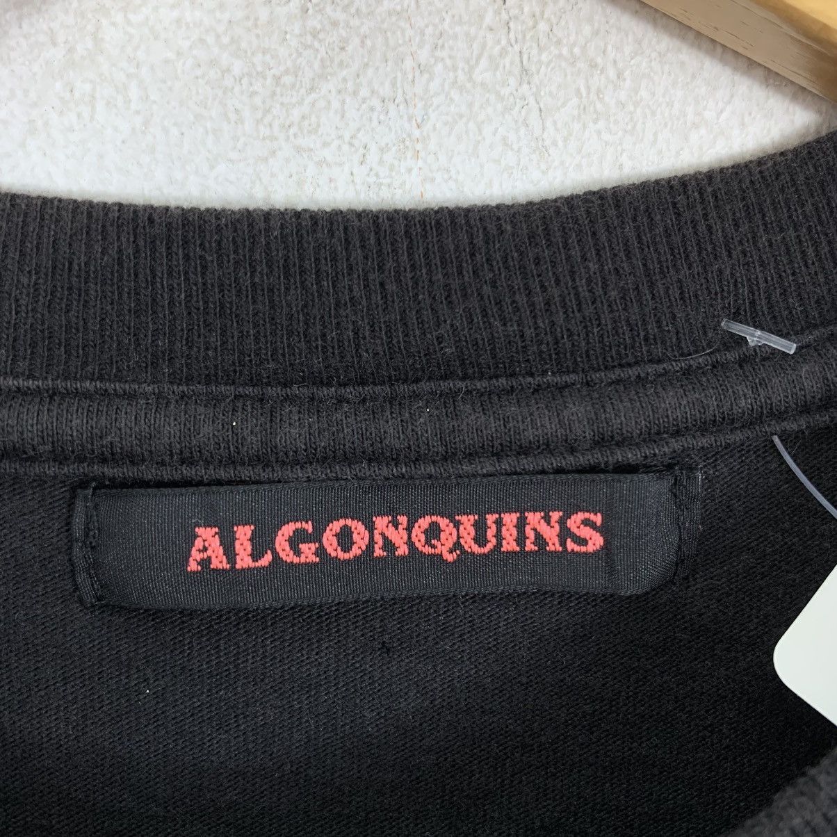 Vintage Vintage ALGONQUINS Punk Japanese Band Short Sleeve Tshirt Size US S / EU 44-46 / 1 - 5 Thumbnail