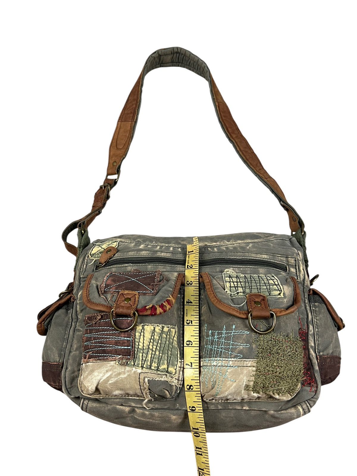 Japanese Brand Military Surplus Rebuilt Messenger Bag Size ONE SIZE - 14 Thumbnail