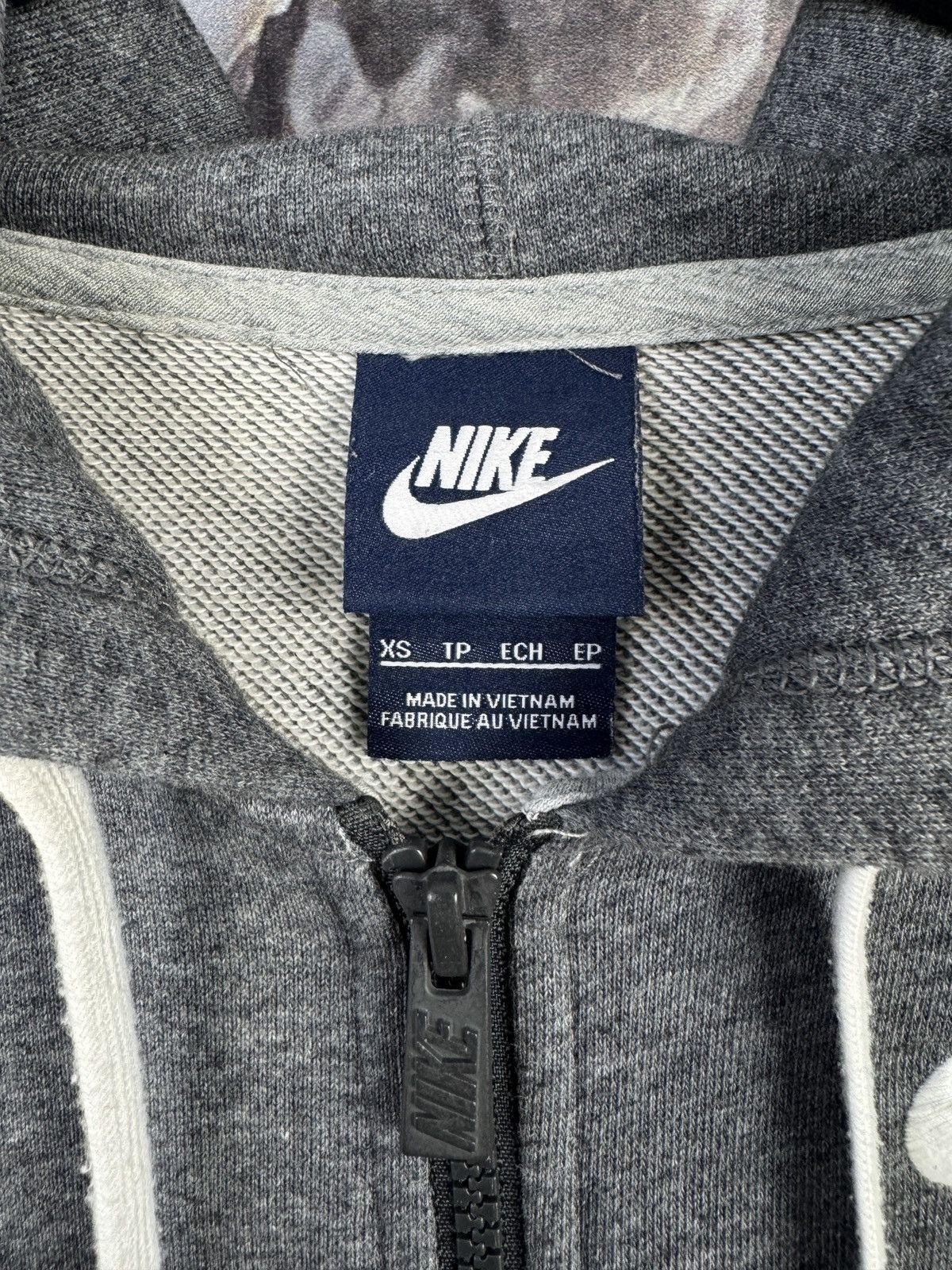 Nike Men’s Nike Gray Zip-Up Hoodie Streetwear Size XS Size US XS / EU 42 / 0 - 5 Thumbnail
