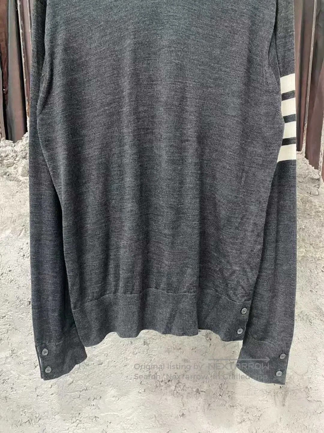Other thom browne dark gray knit sweater. Size US M / EU 48-50 / 2 - 4 Thumbnail