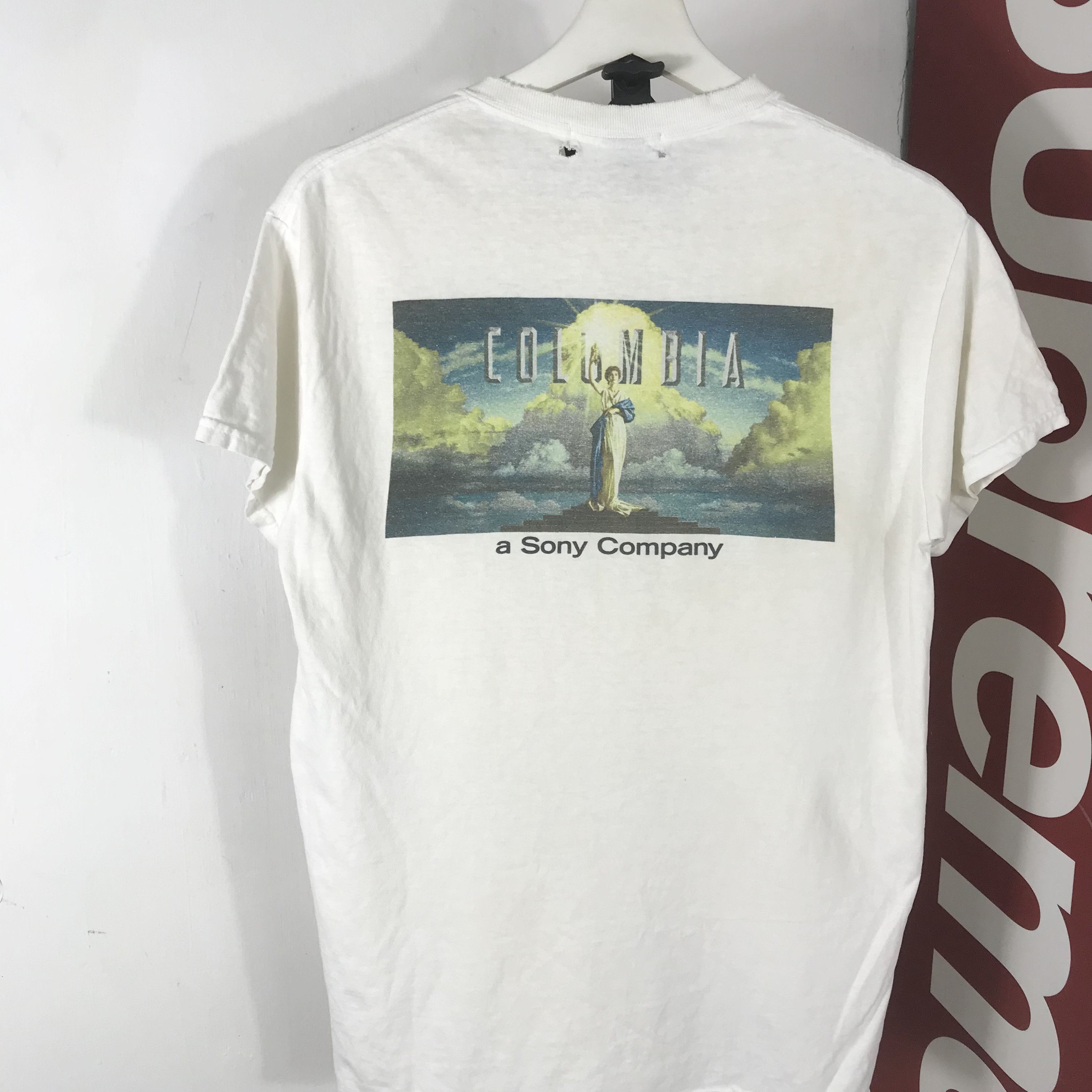 Marvel Comics Vintage Columbia Pictures promo Movie Tee Size US M / EU 48-50 / 2 - 2 Thumbnail
