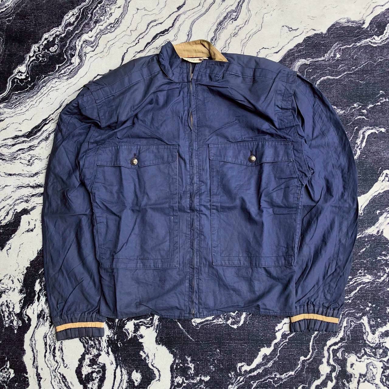 Versace Vintage 90s Gianni Versace Utility Cotton Jacket Size S / US 4 / IT 40 - 1 Thumbnail