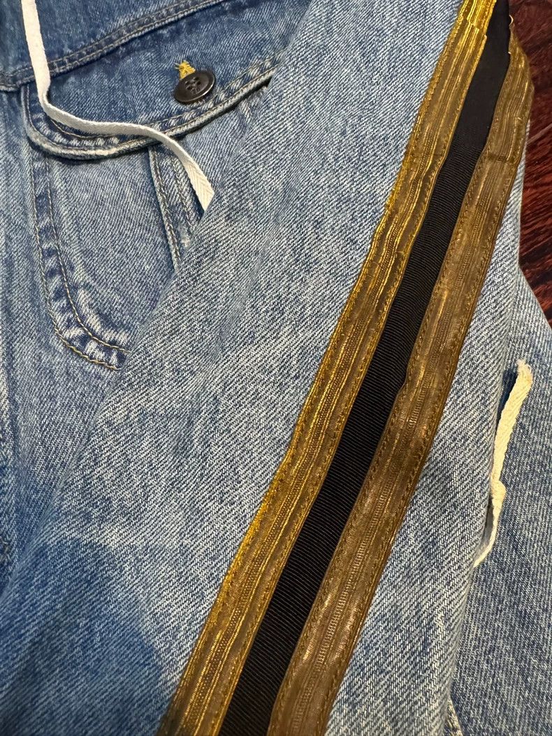 Greg Lauren Greg Lauren Denim Hooded Jacket 2504-Nextarrow Size US L / EU 52-54 / 3 - 6 Thumbnail