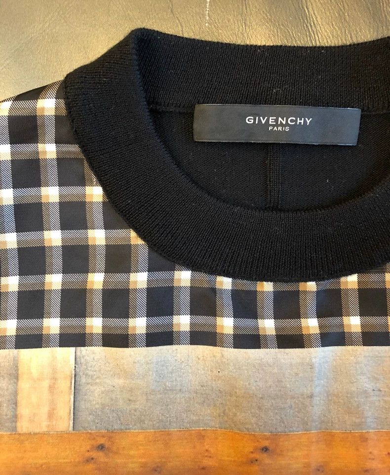 Givenchy Givenchy Wool Knit Color Block Sweatshirt 2506-Nextarrow Size US XL / EU 56 / 4 - 2 Thumbnail