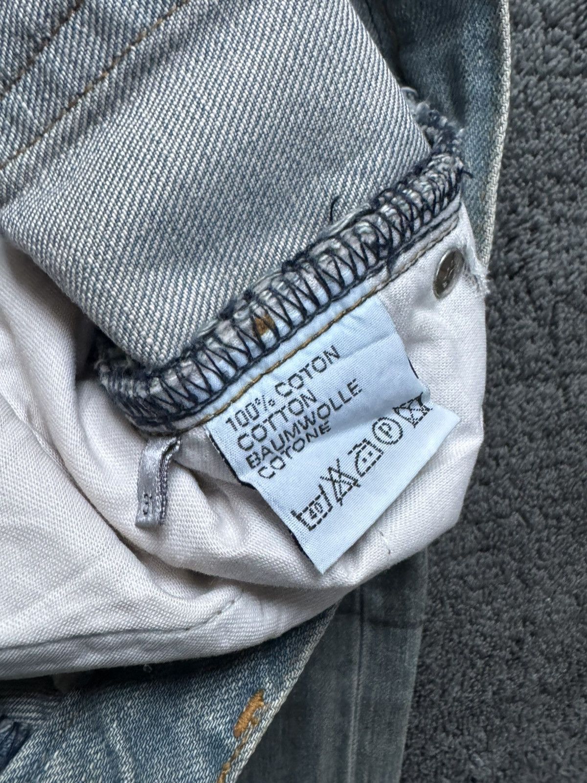 Dior waxed dior bleu clairs Size US 32 / EU 48 - 4 Thumbnail