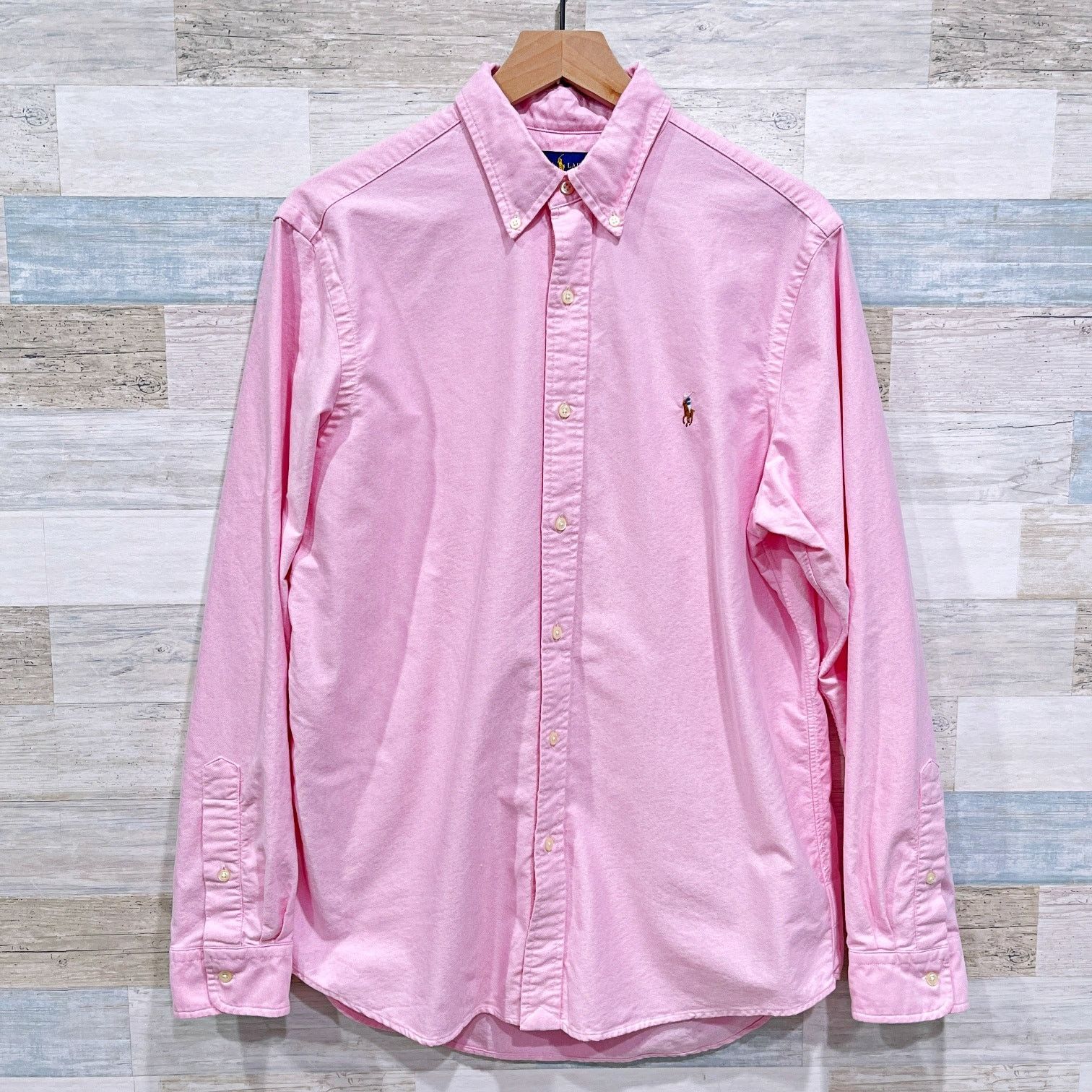 Ralph Lauren Ralph Lauren Classic Oxford Shirt Pink Button Down Preppy L Size US L / EU 52-54 / 3 - 1 Thumbnail