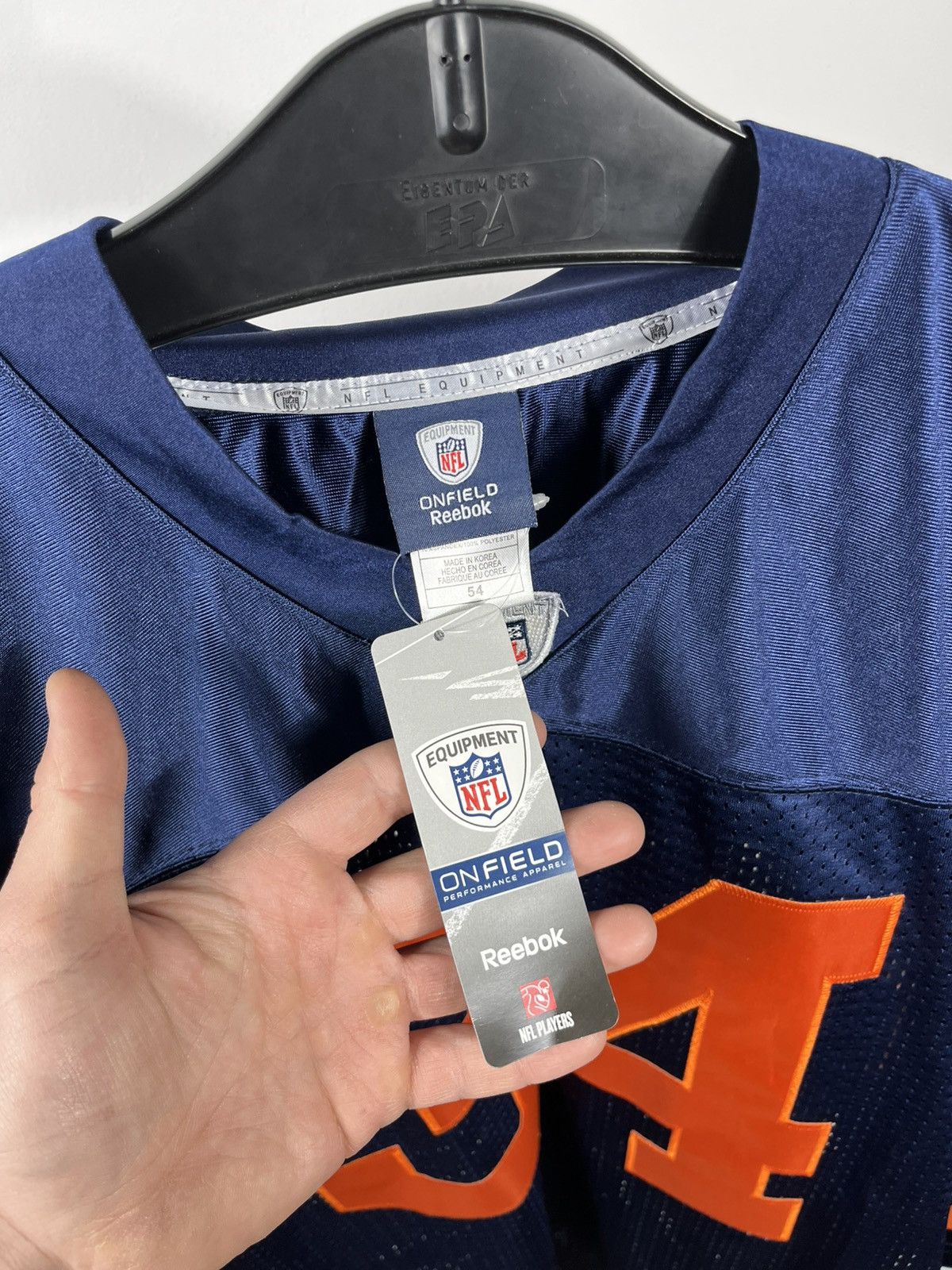 Reebok Chicago Bears Walter Payton #34 NFL Jersey Reebok 54 Size US L / EU 52-54 / 3 - 3 Thumbnail