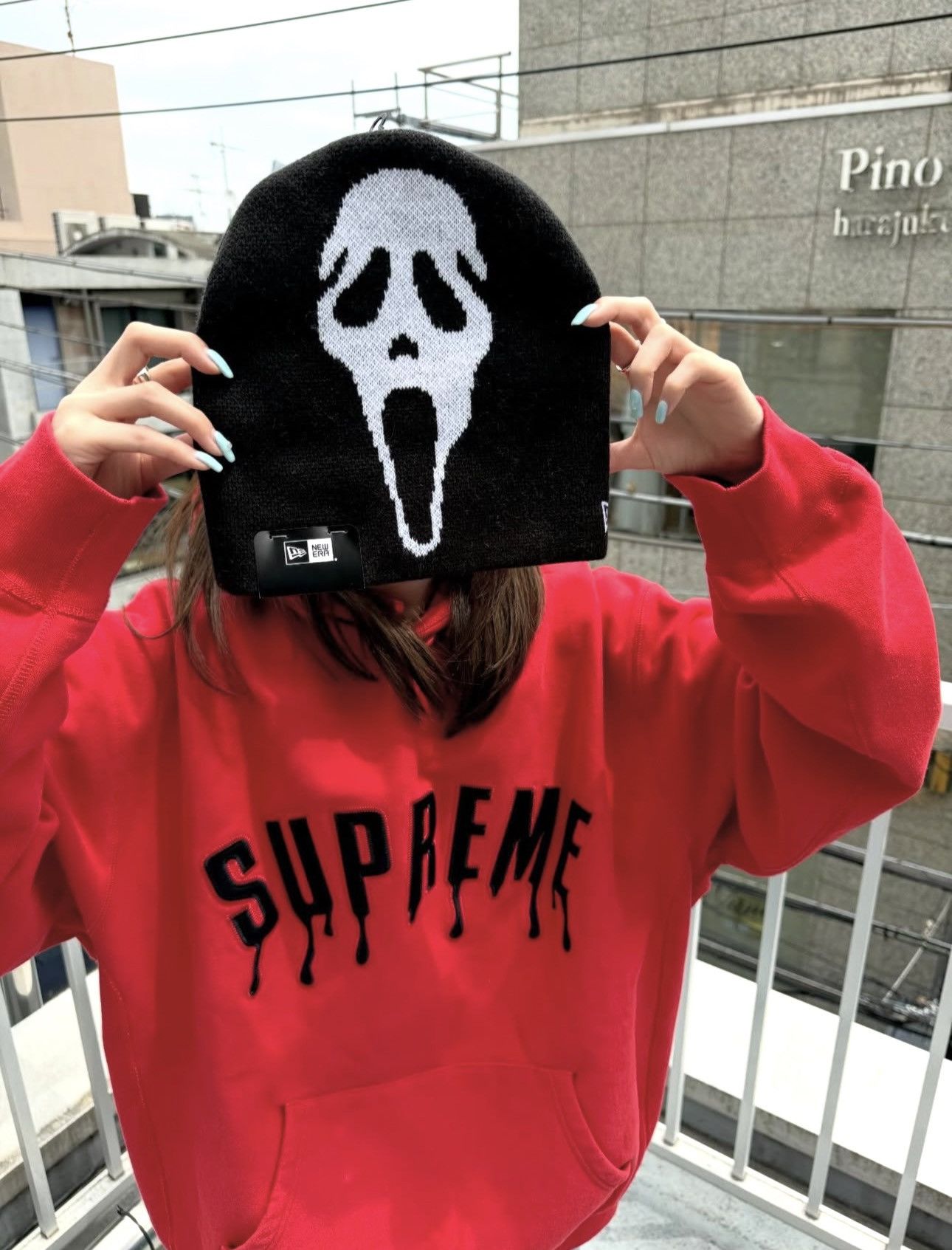 Supreme GHOSTFACE ARC HOODIE - RED Size US M / EU 48-50 / 2 - 5 Thumbnail