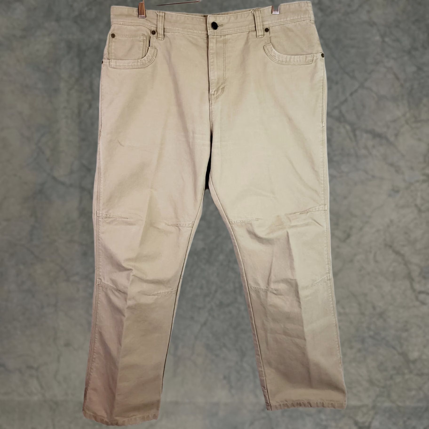 Eddie Bauer VINTAGE Eddie Bauer Pants Canvas Saddle 38x30 Relaxed Straight Utility Workwear Men Mens Size US 38 / EU 54 - 1 Thumbnail
