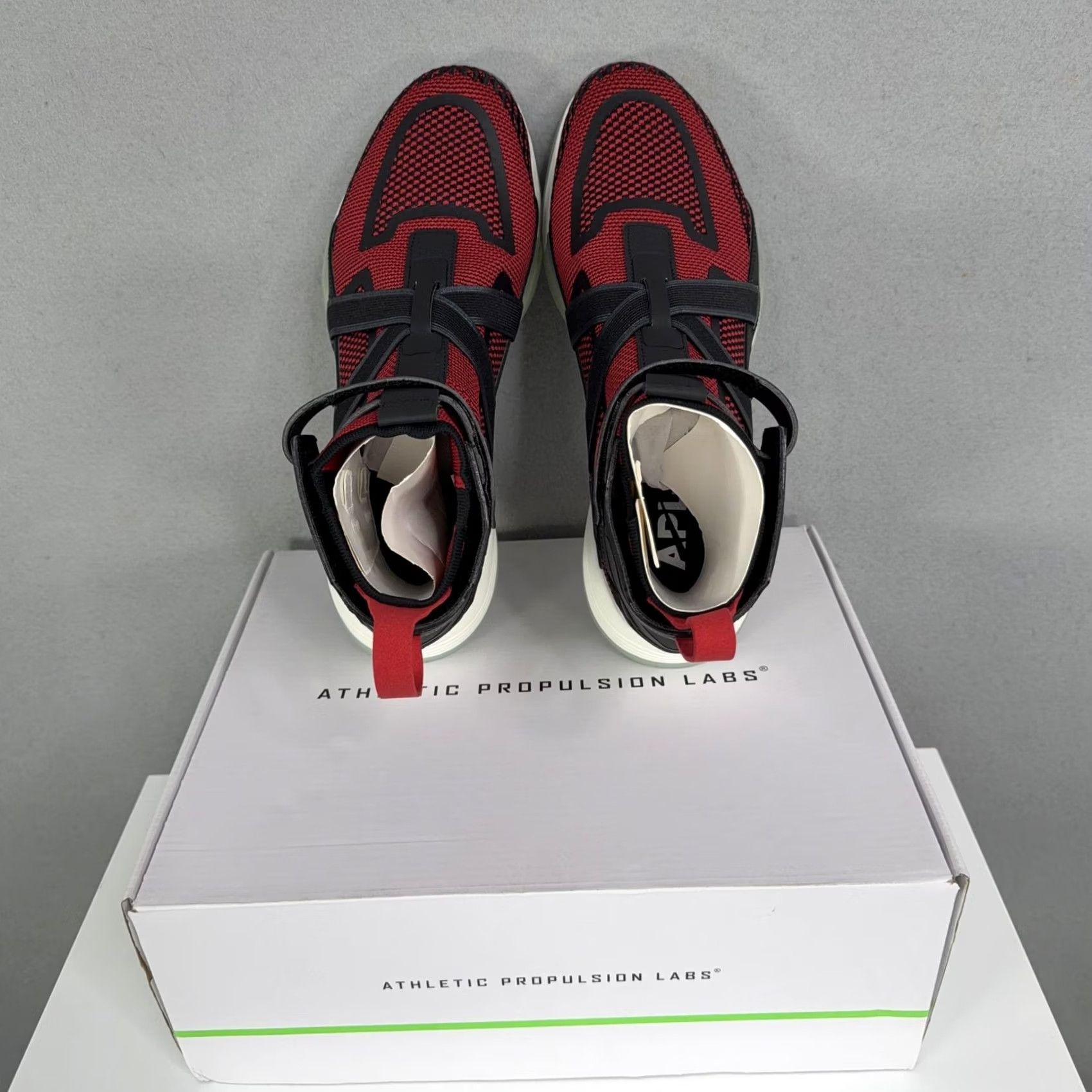 Athletic Propulsion Labs Athletic Propulsion Labs APL Super Future Shoes Mens Size 11 Red Black High Top Size US L / EU 52-54 / 3 - 6 Thumbnail