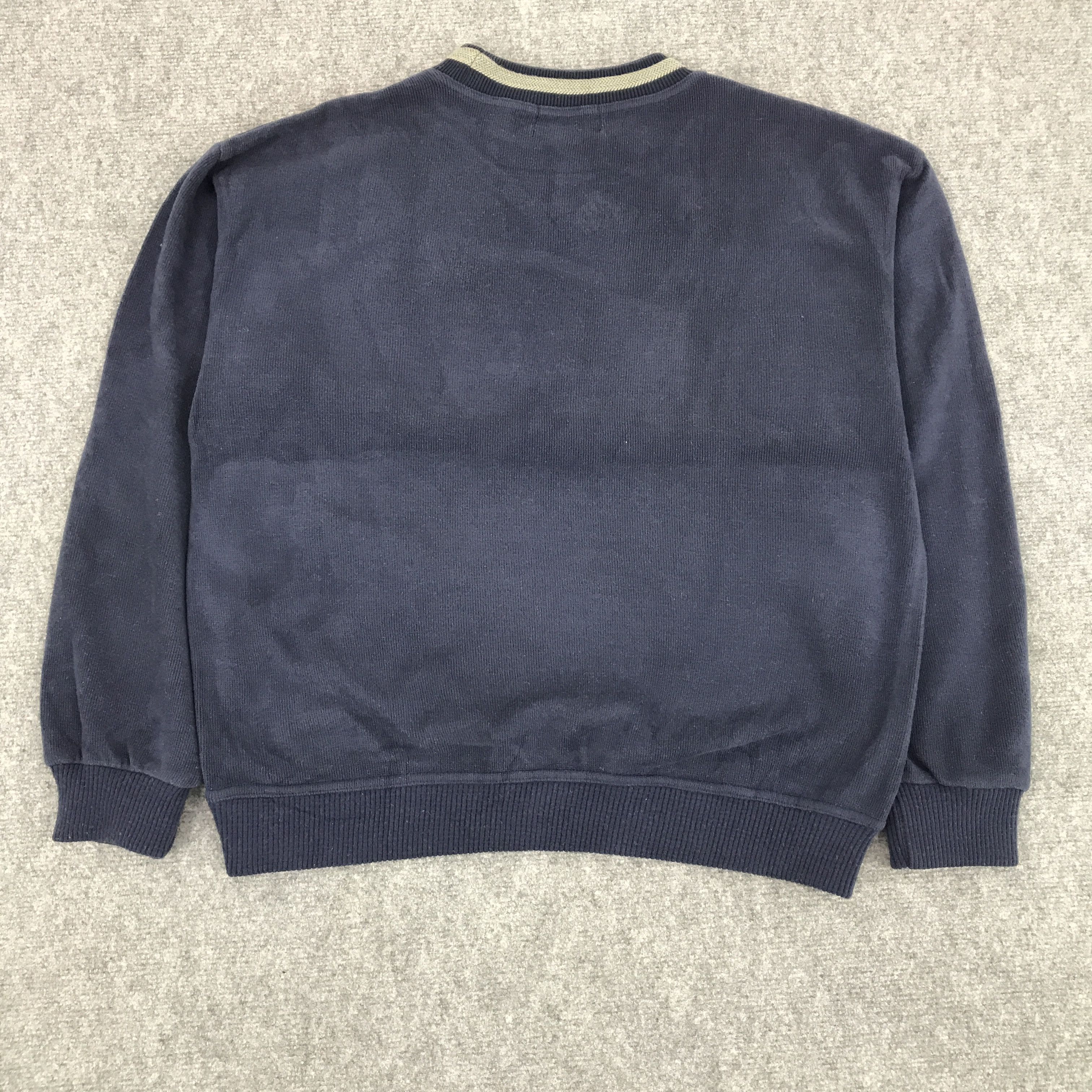 Japanese Brand × Vintage CLAUDIO VALENTINO PARIS EMBROIDERY LOGO SWEATSHIRT Size US L / EU 52-54 / 3 - 6 Thumbnail
