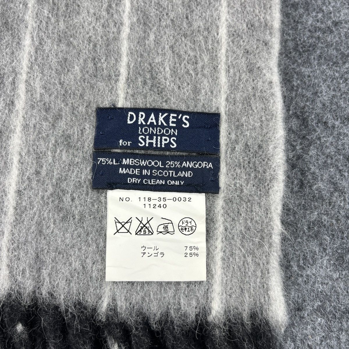 Drake's Drakes Scarf / Muffler / Neckwear T1390 Size ONE SIZE - 4 Thumbnail