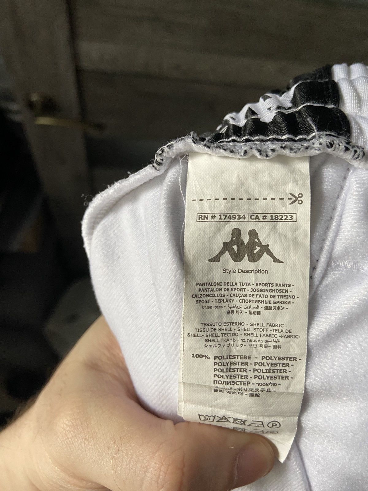 Kappa Kappa Astoria Snap Track Pants Logo Tape Tear-Away Size 32" / US 10 / IT 46 - 10 Thumbnail