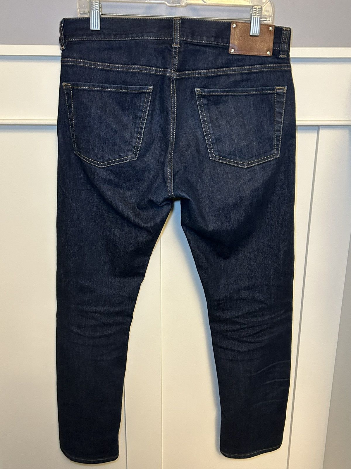 Canali Vintage Canali slim fit raw jeans Size US 32 / EU 48 - 2 Thumbnail