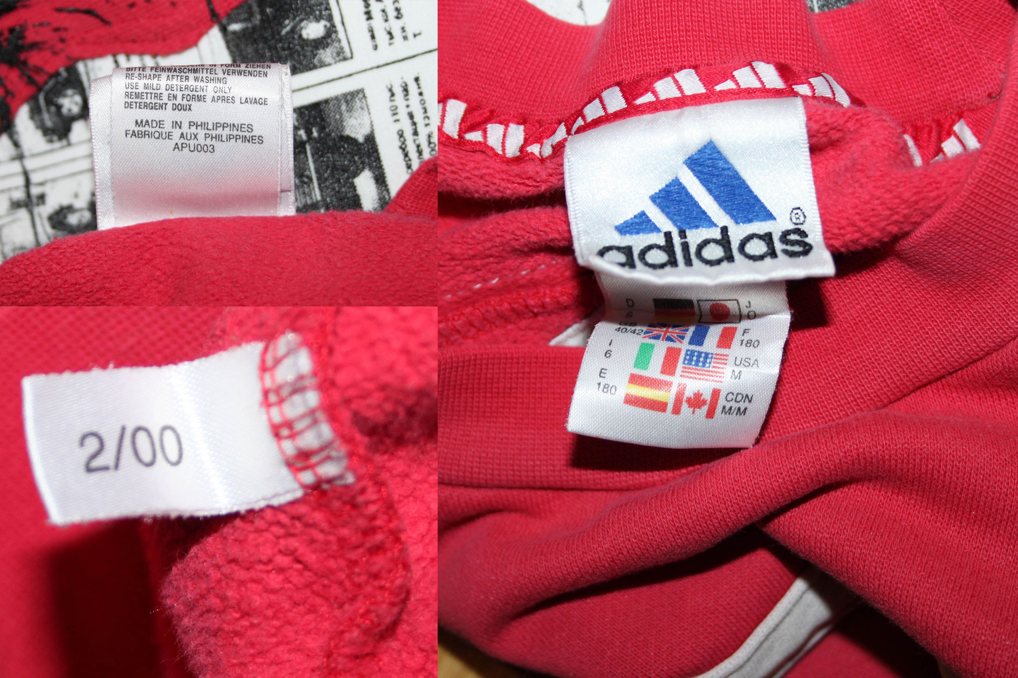 Adidas Vintage 1of1 Adidas sweatshirt custom size M Size US M / EU 48-50 / 2 - 8 Thumbnail