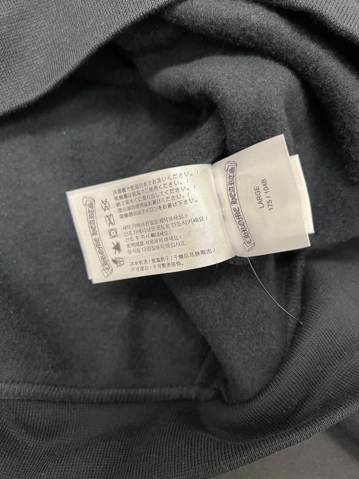 Chrome Hearts Chrome Hearts Vertical Logo Hoodie Black L Size US L / EU 52-54 / 3 - 12 Thumbnail