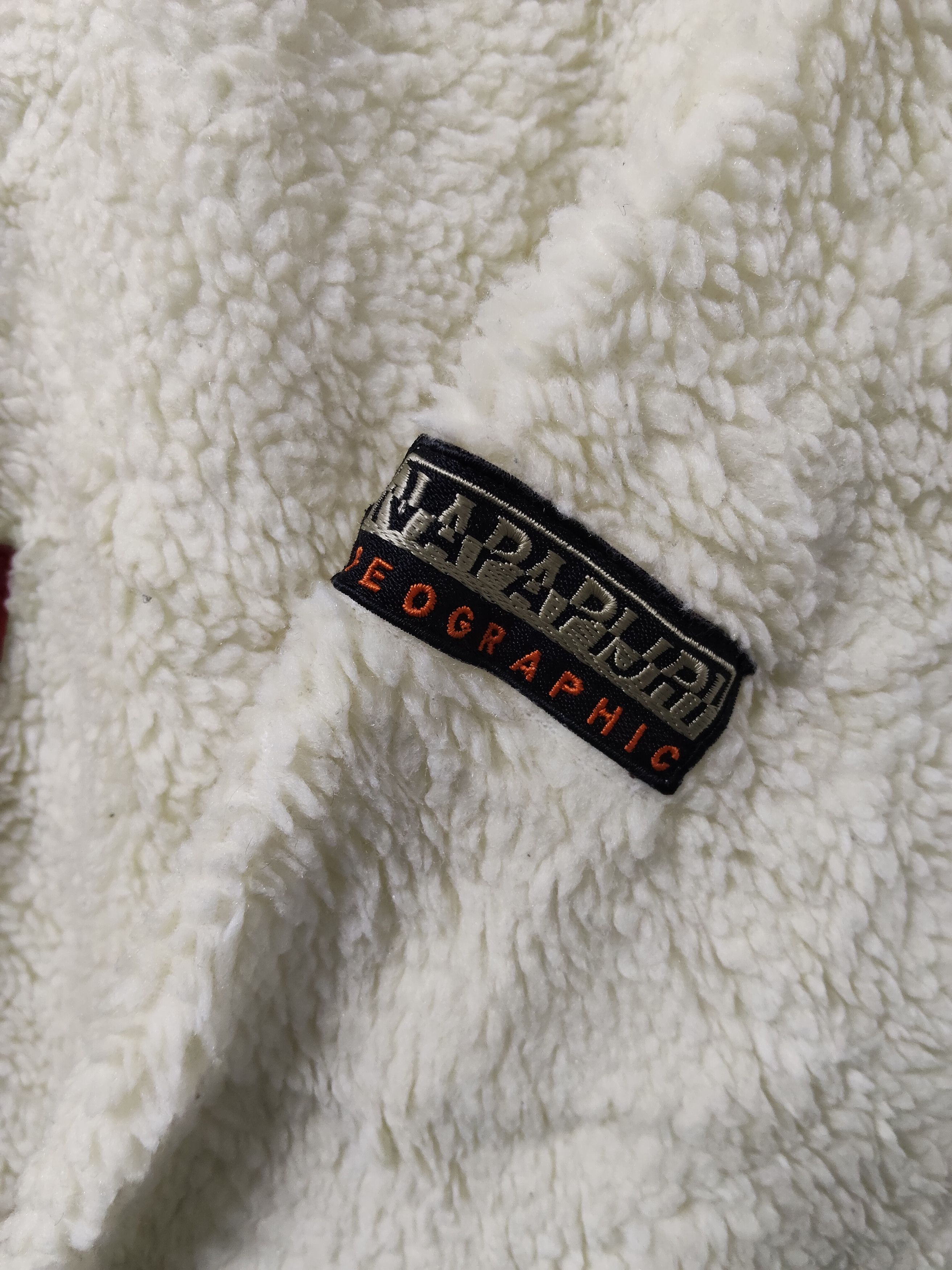 Napapijri × Vintage vintage NAPAPIJRI geographics fleece jacket Size US XL / EU 56 / 4 - 4 Thumbnail