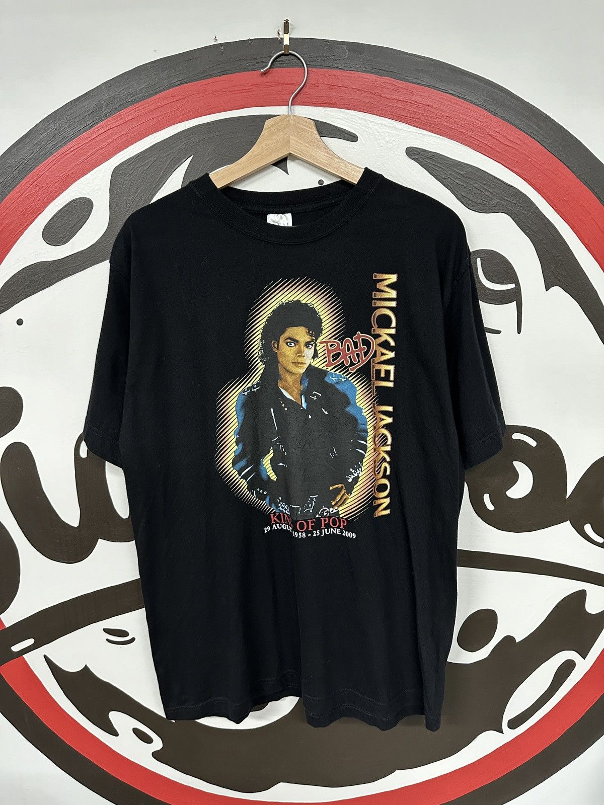 Michael Jackson × Vintage Vintage Michael Jackson King of Pop Memorial Tee Size US L / EU 52-54 / 3 - 1 Thumbnail