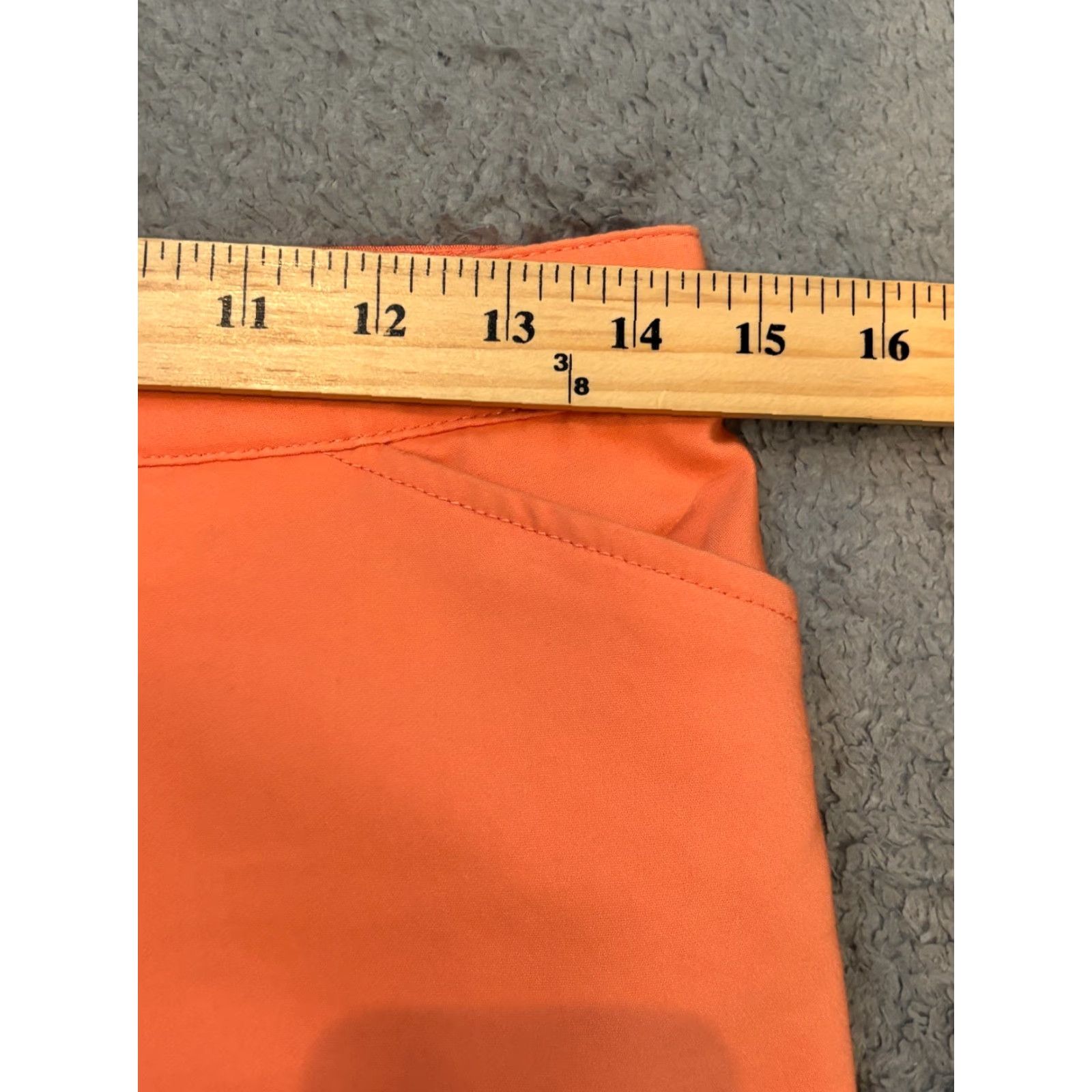 Vintage VINTAGE? (No) Ruby Rd Pants Womens 6P Petite Orange Peach Ankle Slacks Career Office Shirt? Size 28" / US 6 / IT 42 - 3 Thumbnail