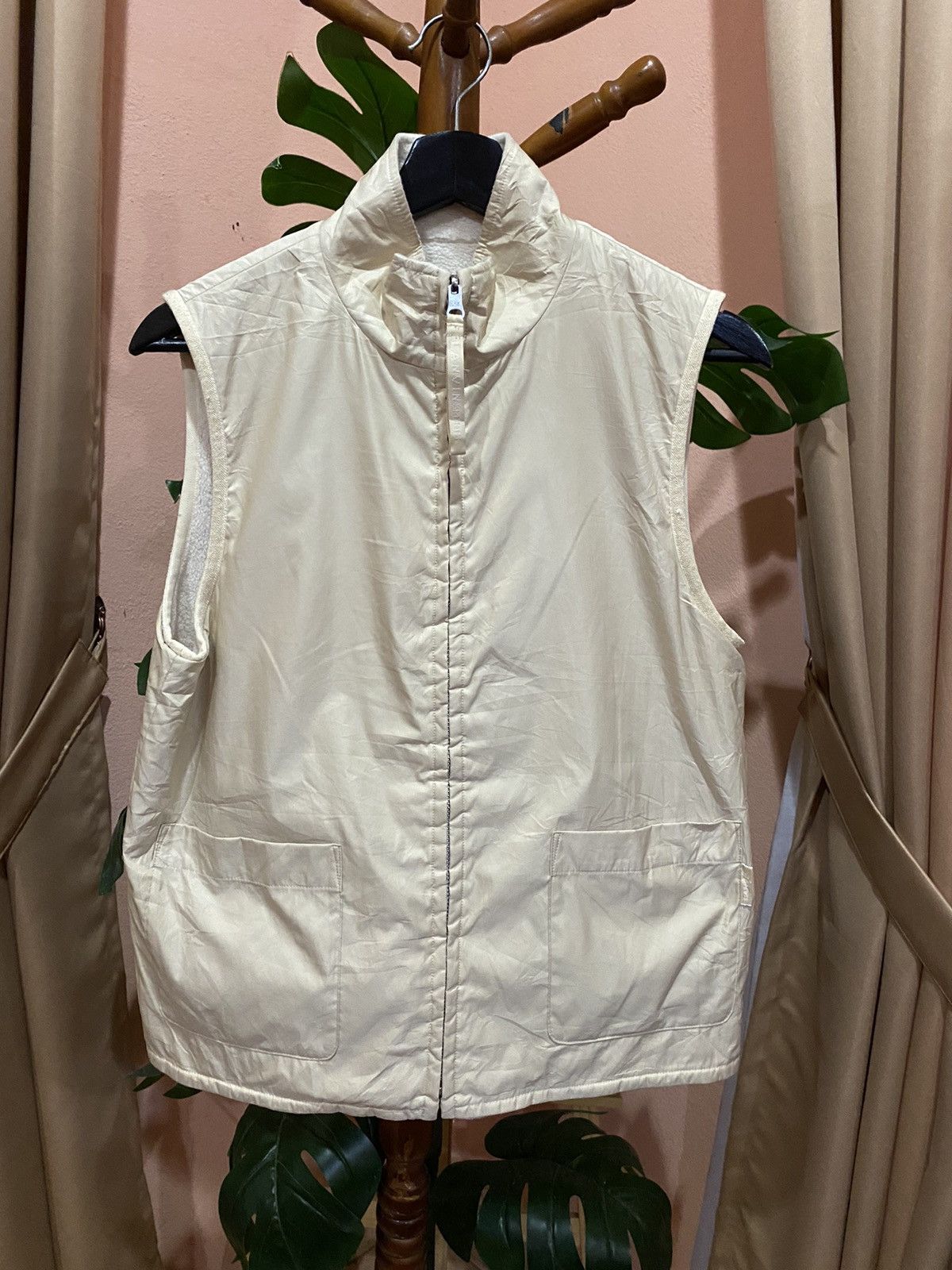 Lanvin VINTAGE LANVIN REVERSIBLE NYLON FLEECE VEST JACKET Size US S / EU 44-46 / 1 - 1 Thumbnail
