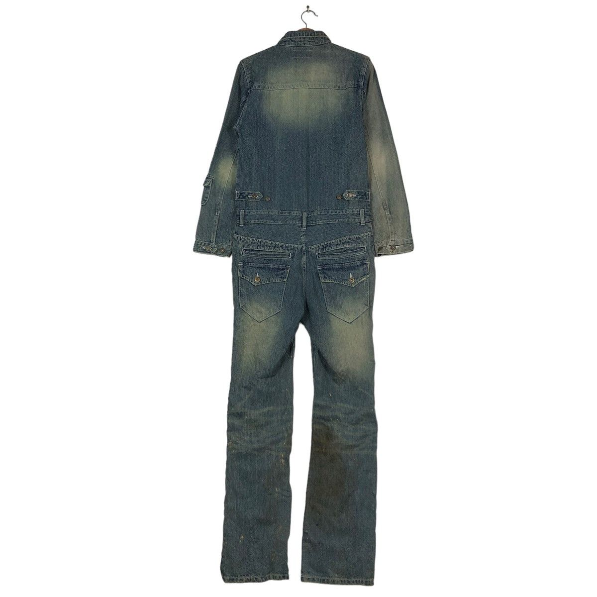 Blue Blue Japan 🔥VINTAGE DENIM WORK COVERALL BLUE BLUE JAPAN SISOKO Size US 34 / EU 50 - 8 Thumbnail
