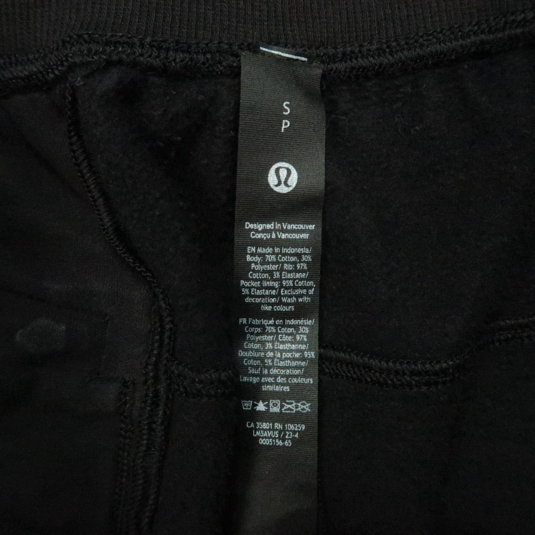 Lululemon Lululemon Pants Mens Small Black Steady State Jogger Training Zip Pockets Size US 29 - 3 Thumbnail