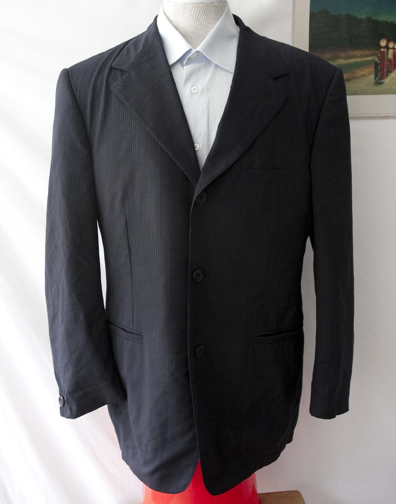 Versace × Vintage Gianni Versace Jacket Vintage Wool Size 50 it / 40US Size 40R - 1 Thumbnail