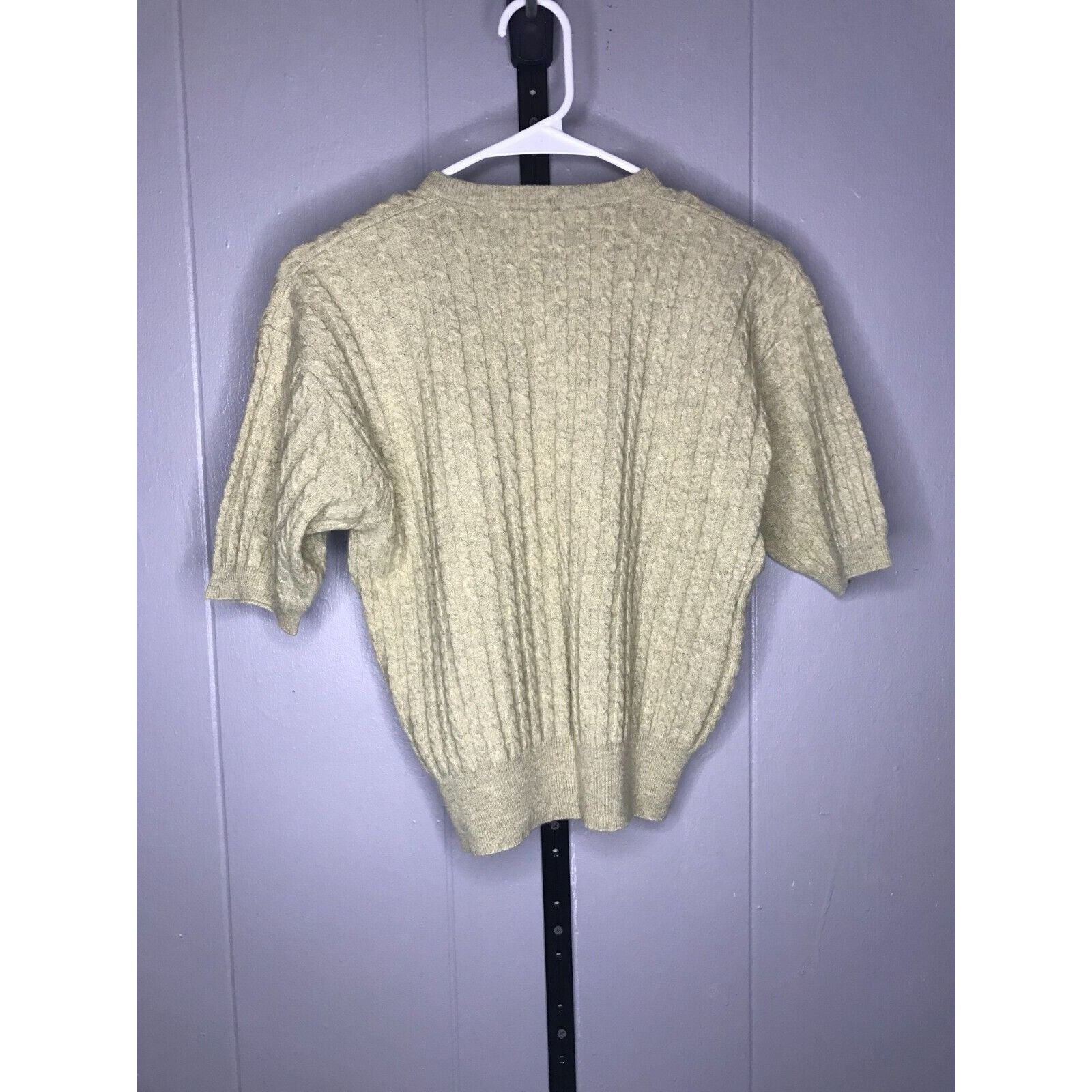 Autumn Cashmere Autumn Cashmere Women's 100% Pure Cashmere Beige Cardigan T Size M / US 6-8 / IT 42-44 - 2 Thumbnail