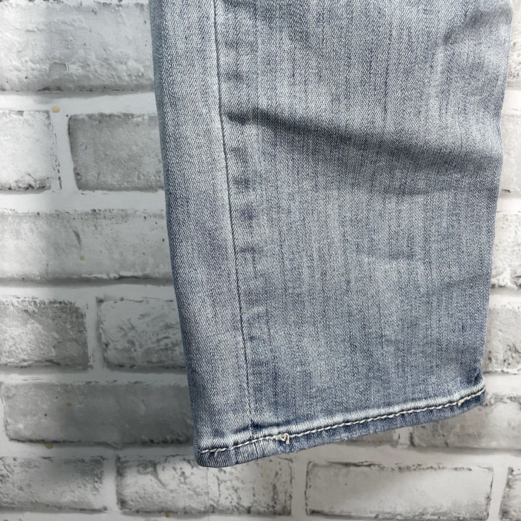 Vintage VINTAGE Salvage Mayhem Straight Regular Fit Ripped Denim Jeans Mens 32x32 Blue Jeans Size US 32 / EU 48 - 3 Thumbnail