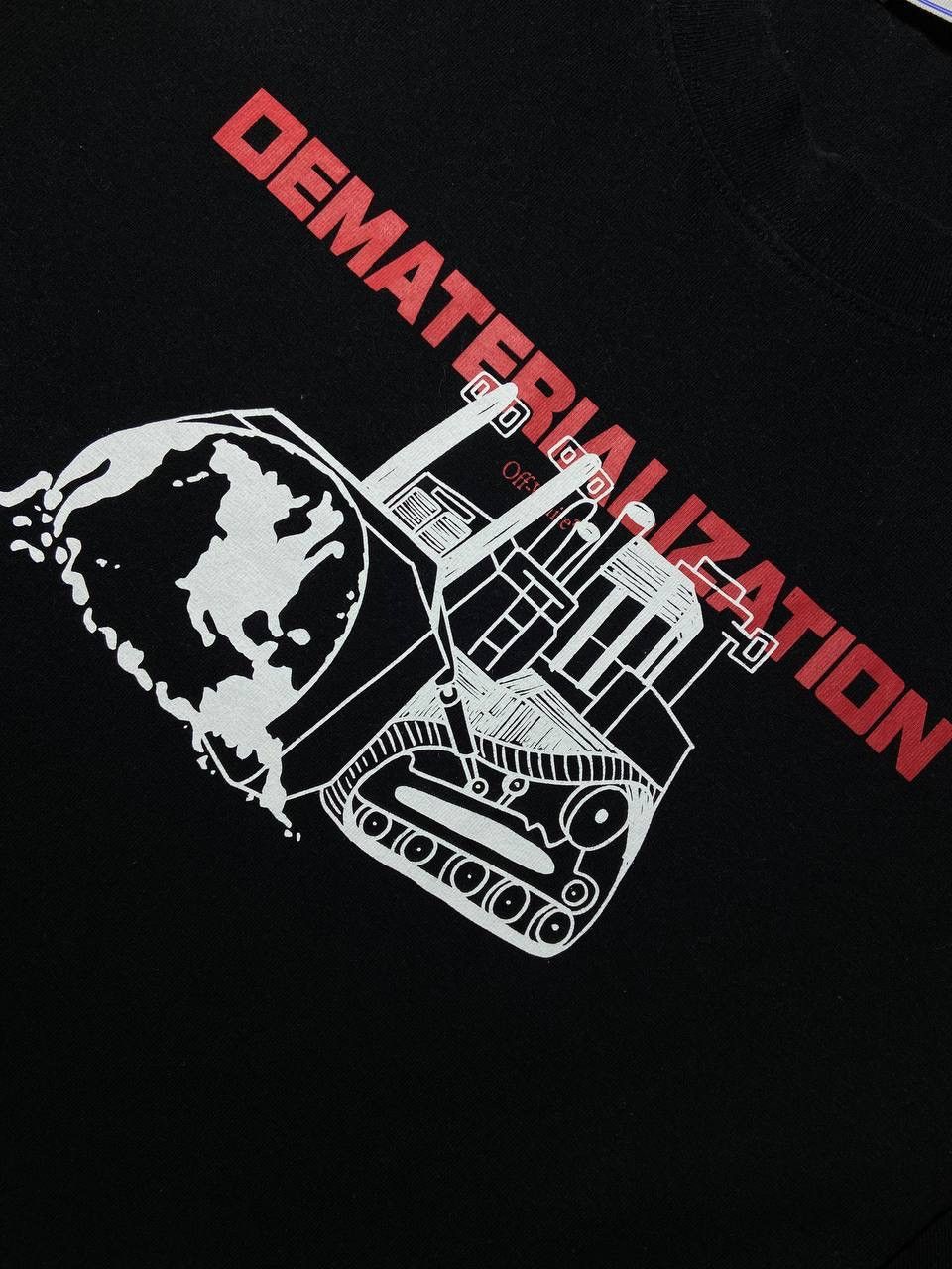 Off-White Off-White SS21 "Dematerialization" Bulldozer Tee — Black Size US M / EU 48-50 / 2 - 4 Thumbnail