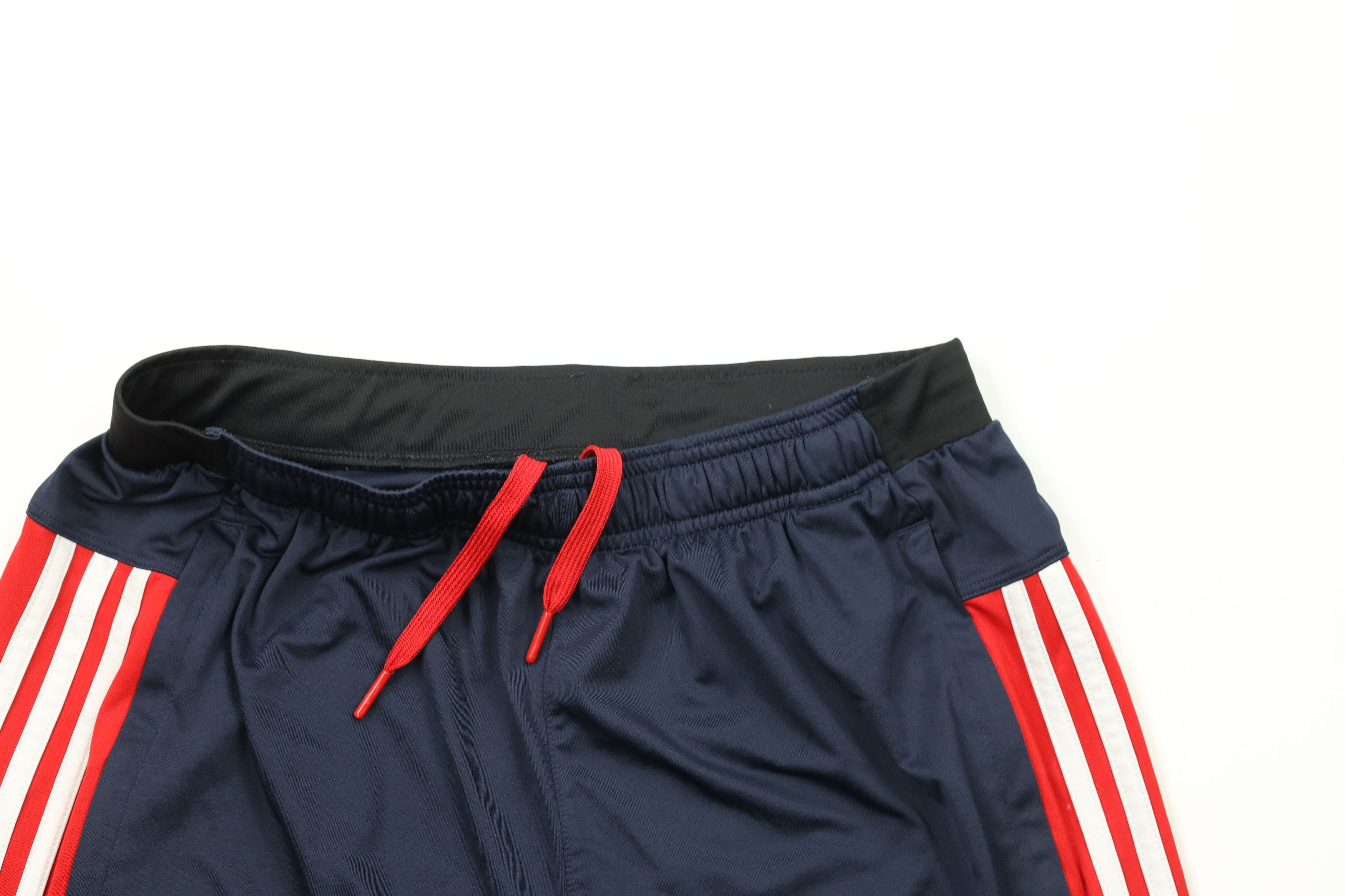 Adidas × Vintage Vintage Adidas Striped Running Jogging Soccer Shorts Blue Size US 32 / EU 48 - 2 Thumbnail