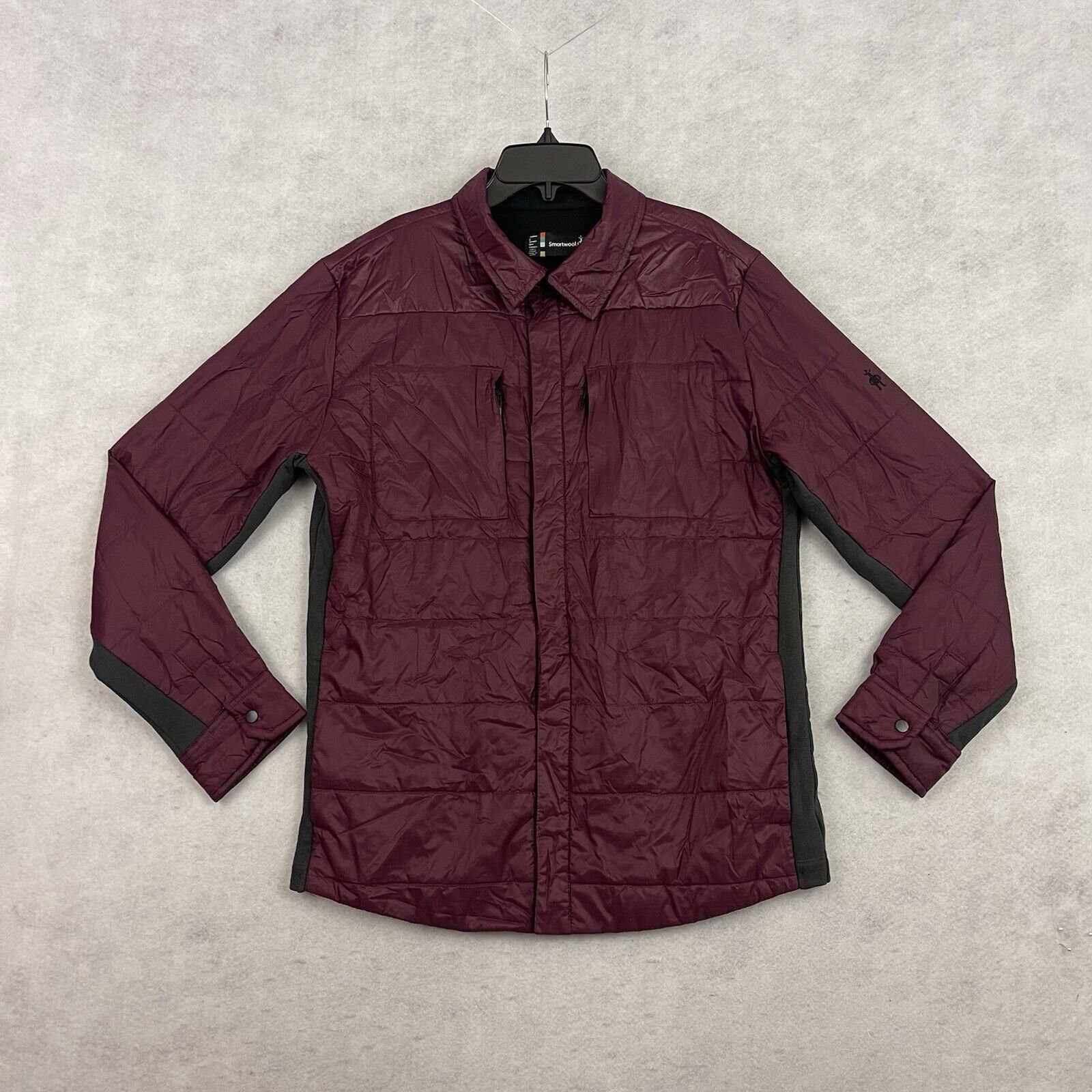 Smartwool Smartwool Smartloft Performance Zip Jacket Mens L Large Wine Size US L / EU 52-54 / 3 - 7 Thumbnail
