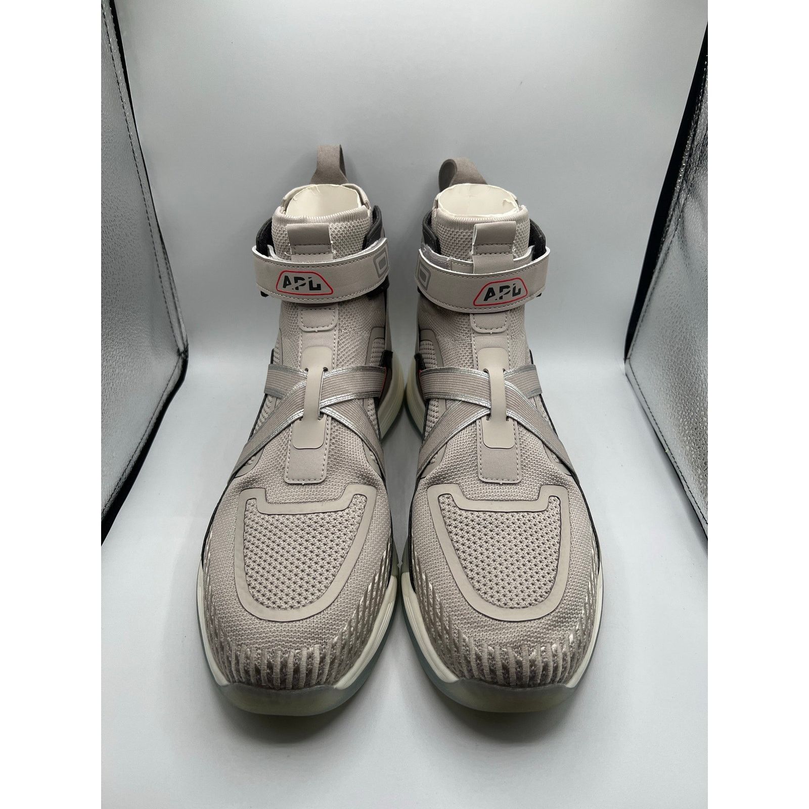 APL APL Athletic Propulsion Labs Super Future Gray High Top Size US 12 / EU 45 - 2 Thumbnail