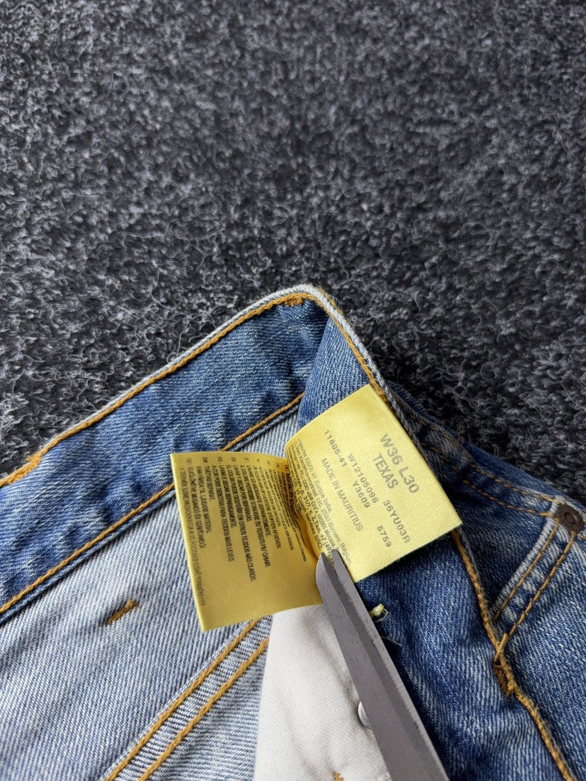 Wrangler Western 00s Wrangler Texas Jeans Straight Fit Vintage Denim Size US 36 / EU 52 - 15 Thumbnail