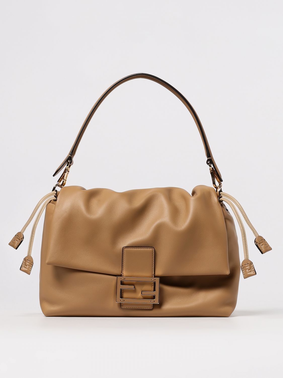 Fendi Fendi Shoulder Bag Woman Beige Size ONE SIZE - 1 Thumbnail