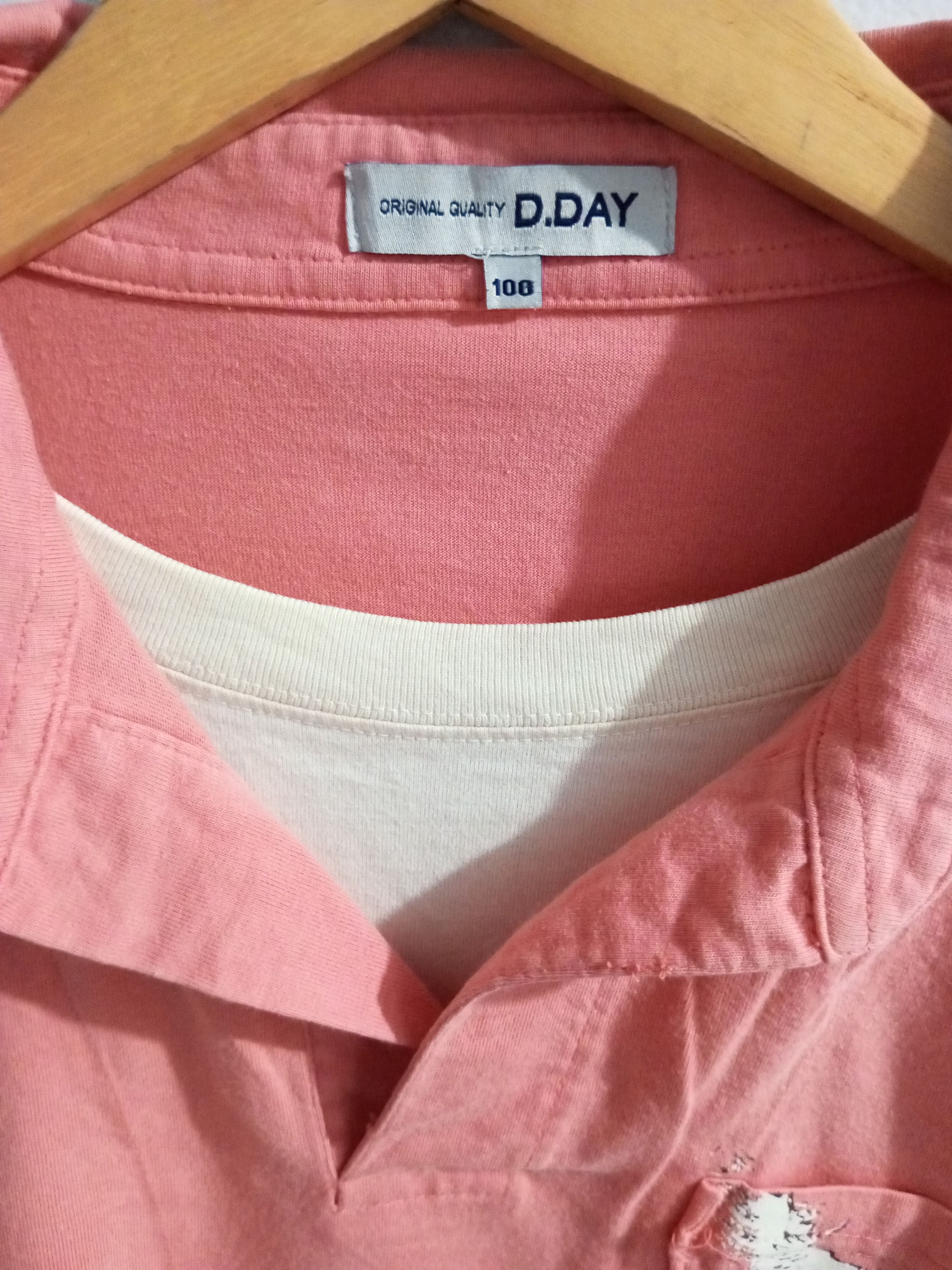 If Six Was Nine × Japanese Brand × Le Grande Bleu (L.G.B.) Vintage D.DAY jeans double layer spelout long sleeve tshirt Size US L / EU 52-54 / 3 - 8 Thumbnail