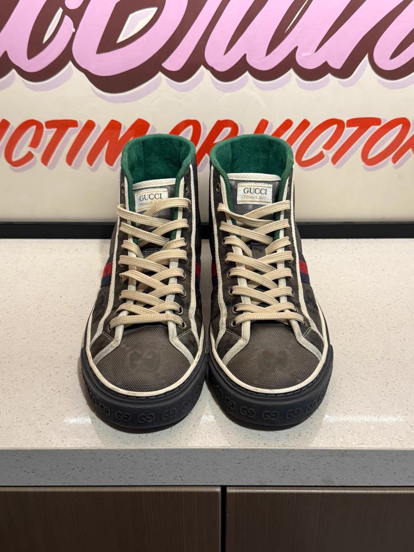 Gucci GUCCI Off The Grid High Top Casual Fashion Sneakers Ｑ20 Size US 7 / EU 40 - 2 Thumbnail