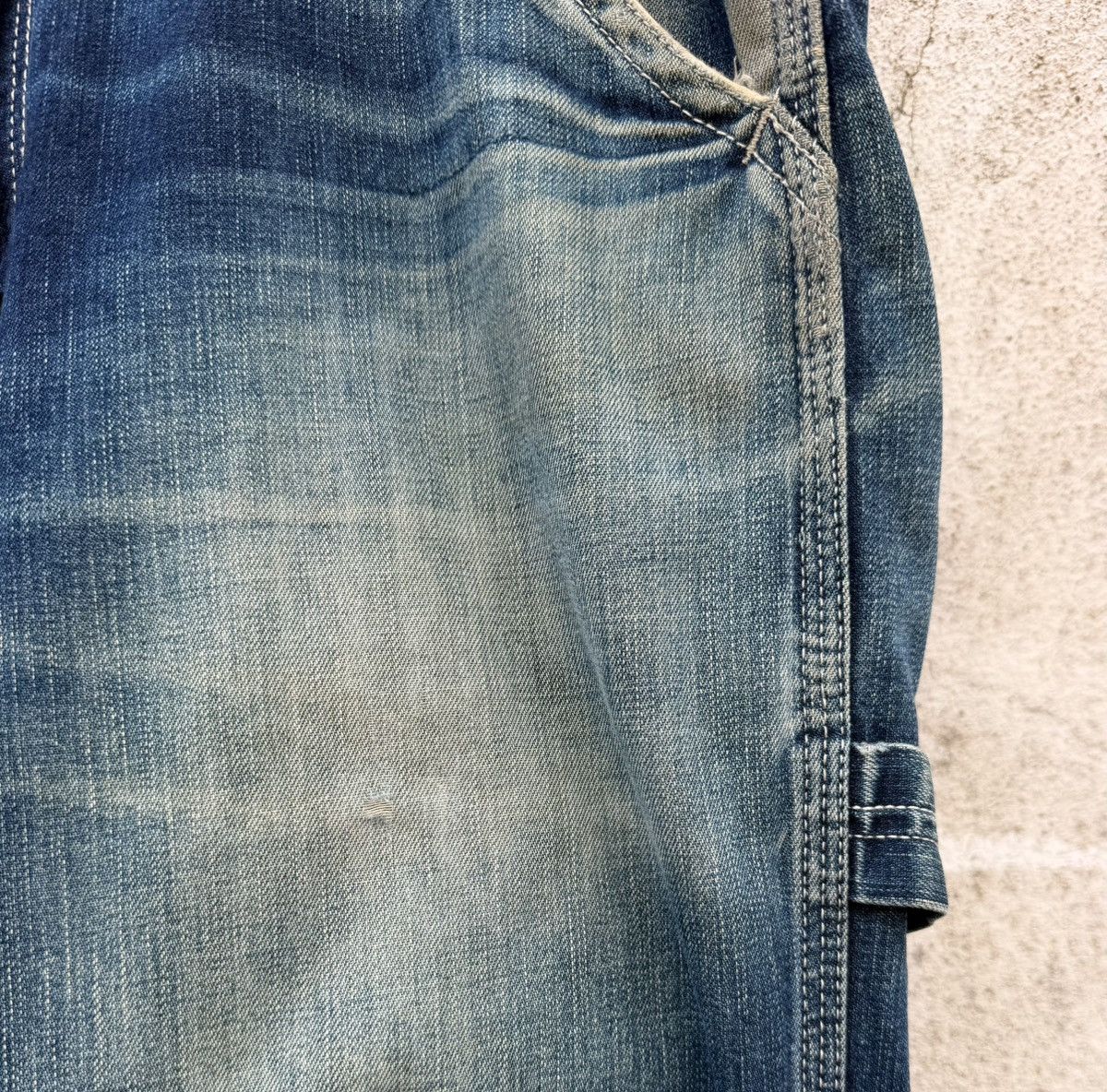Blue Blue Japan Blue Blue Japan Denim Work Pants Heavy Distressed Carpenter Size US 32 / EU 48 - 8 Thumbnail
